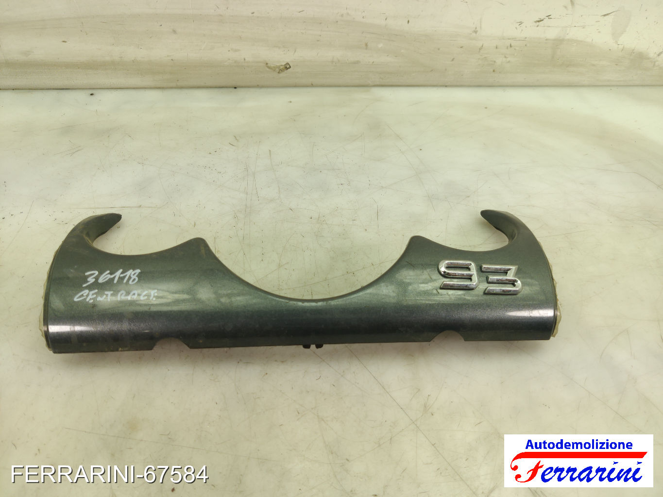 mascherina cover cruscotto MINI - R50, R53 2003-2006 sinistro, sx 51457128682 6
