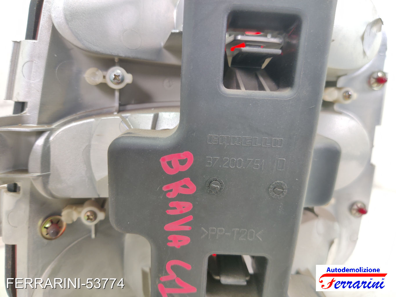 Fanalino Stop Posteriore FIAT BRAVA 182 2000-2001 destro, dx, posteriore, post 6