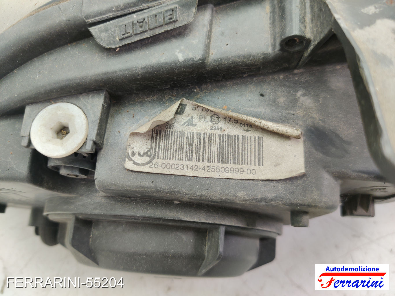 Faro Anteriore FIAT CROMA 194 2005-2011 sinistro, sx 51816979, 51801266 9
