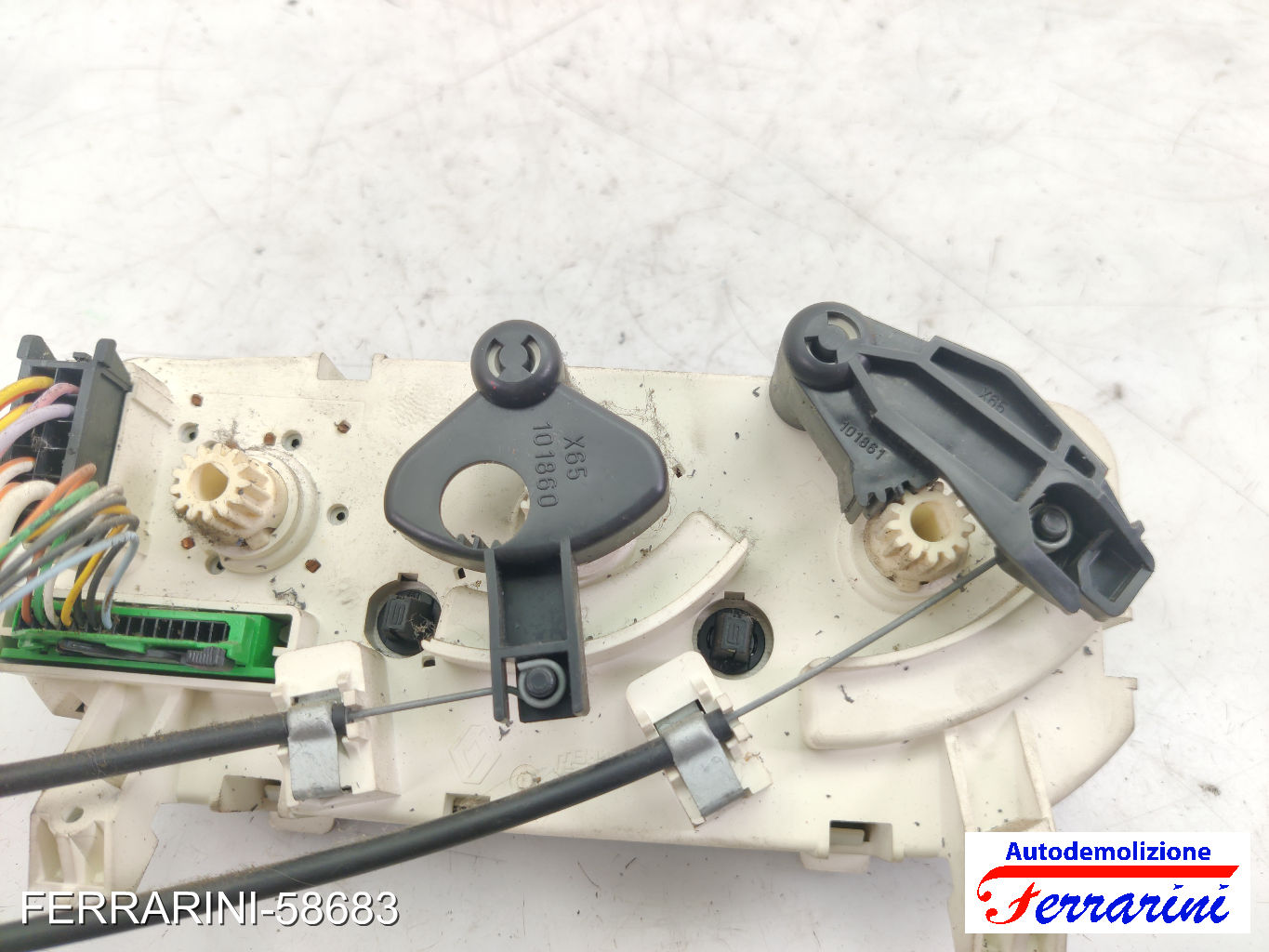 Tastiera Clima RENAULT CLIO 2 BB, CB 1998-2010 anteriore, frontale 1848819005