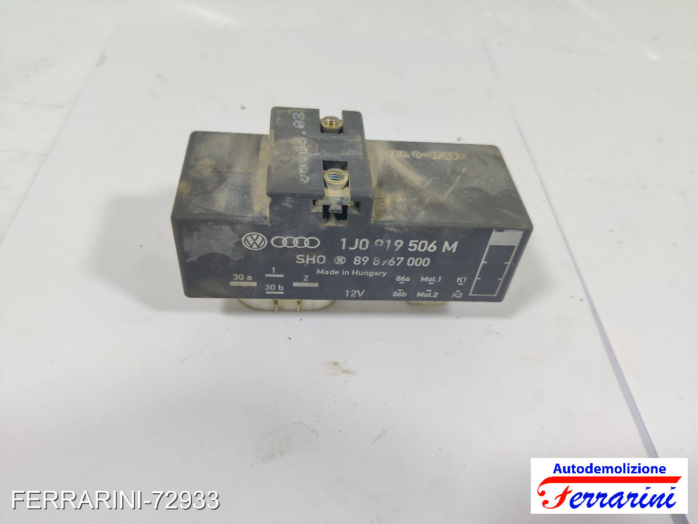 Centralina Ventola Radiatore SKODA FABIA 1 COMBI 6Y5 1.9 TDI 2000-2007