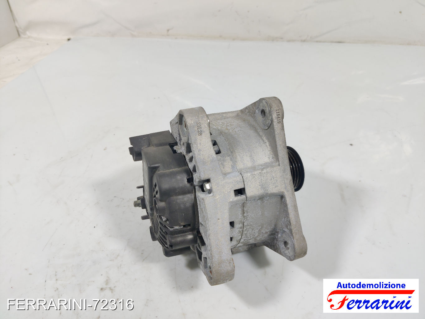 Alternatore RENAULT SCENIC 2 JM0/1 1.9 DCI 2005-2008 8200667610, 8200410671