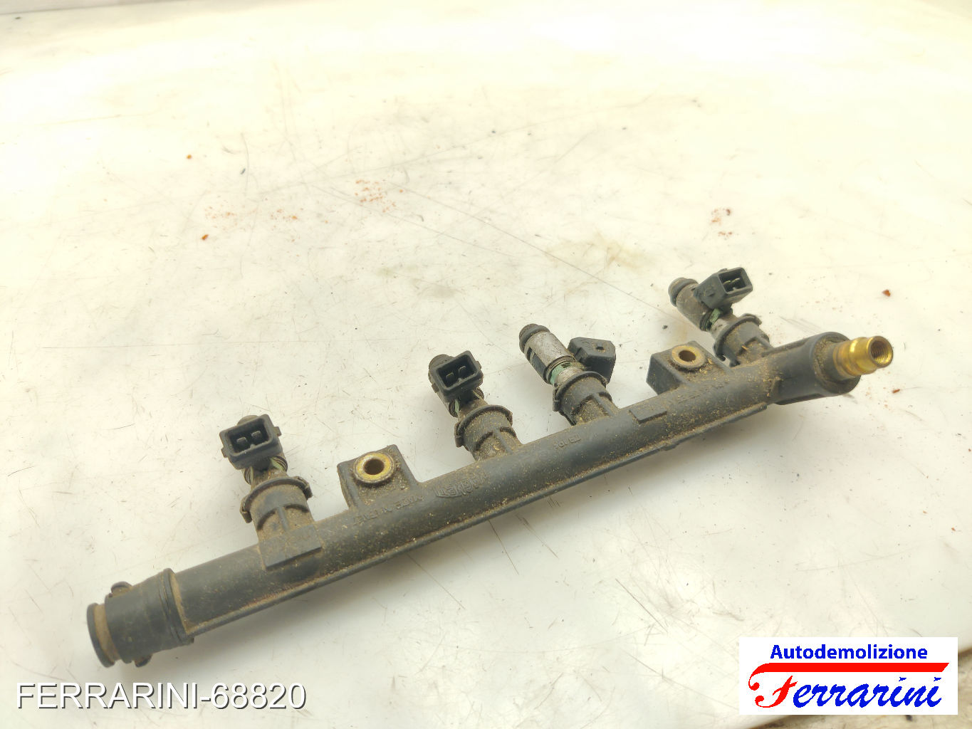 Flauto Con Iniettori FIAT SEICENTO 600 187 1.1 1998-2010 55183532, 71729224 6
