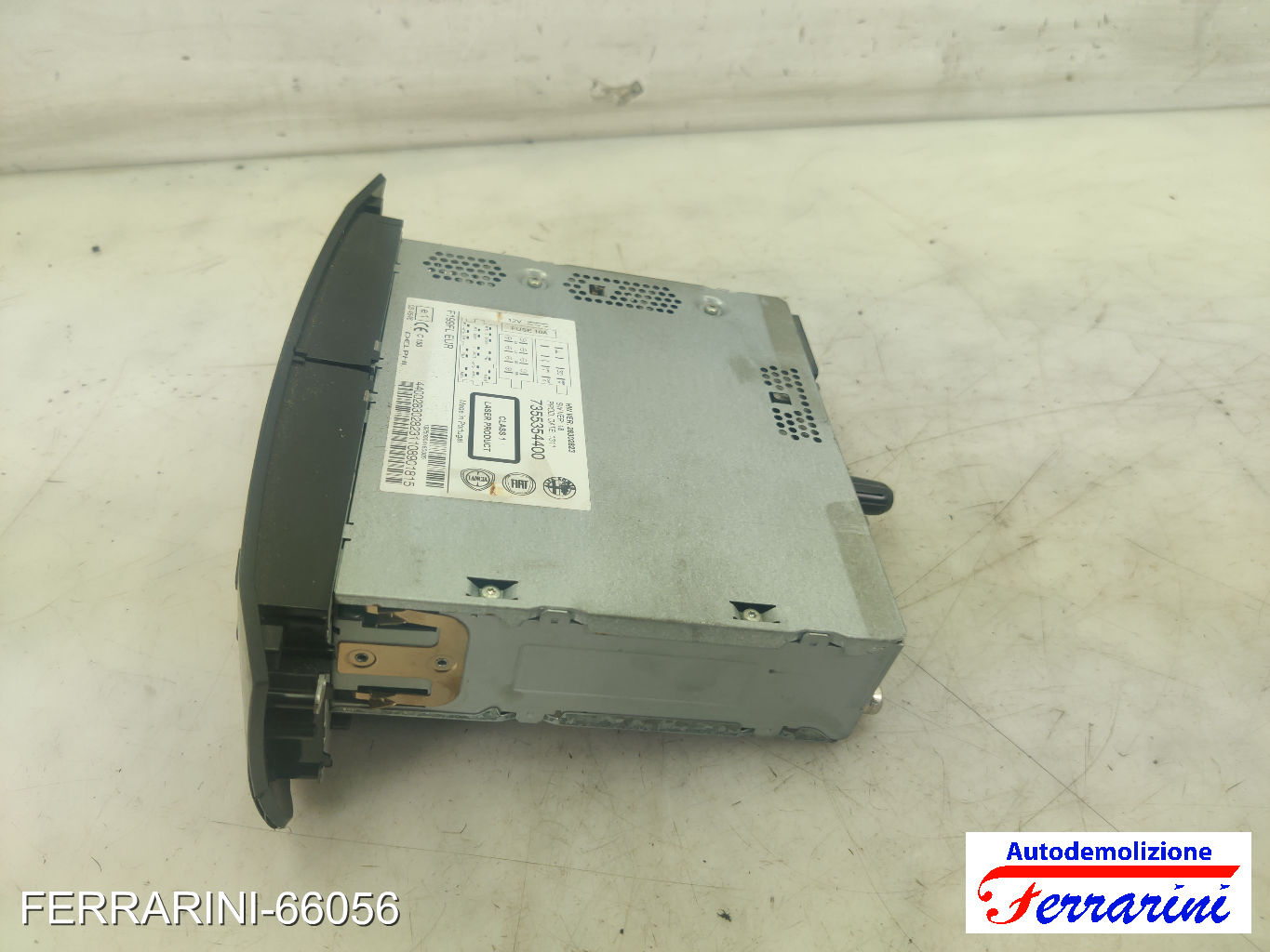 Stereo Radio FIAT PUNTO EVO 199 2009-2012 7355354400, 28302823