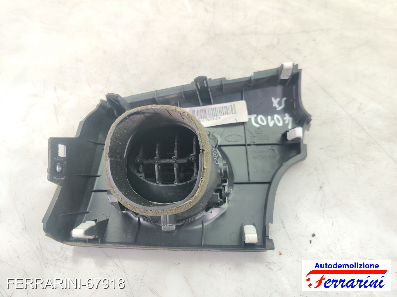 Bocchetta Areazione HYUNDAI I10 BA, IA 2013-2023 sinistra, sx, frontale 8