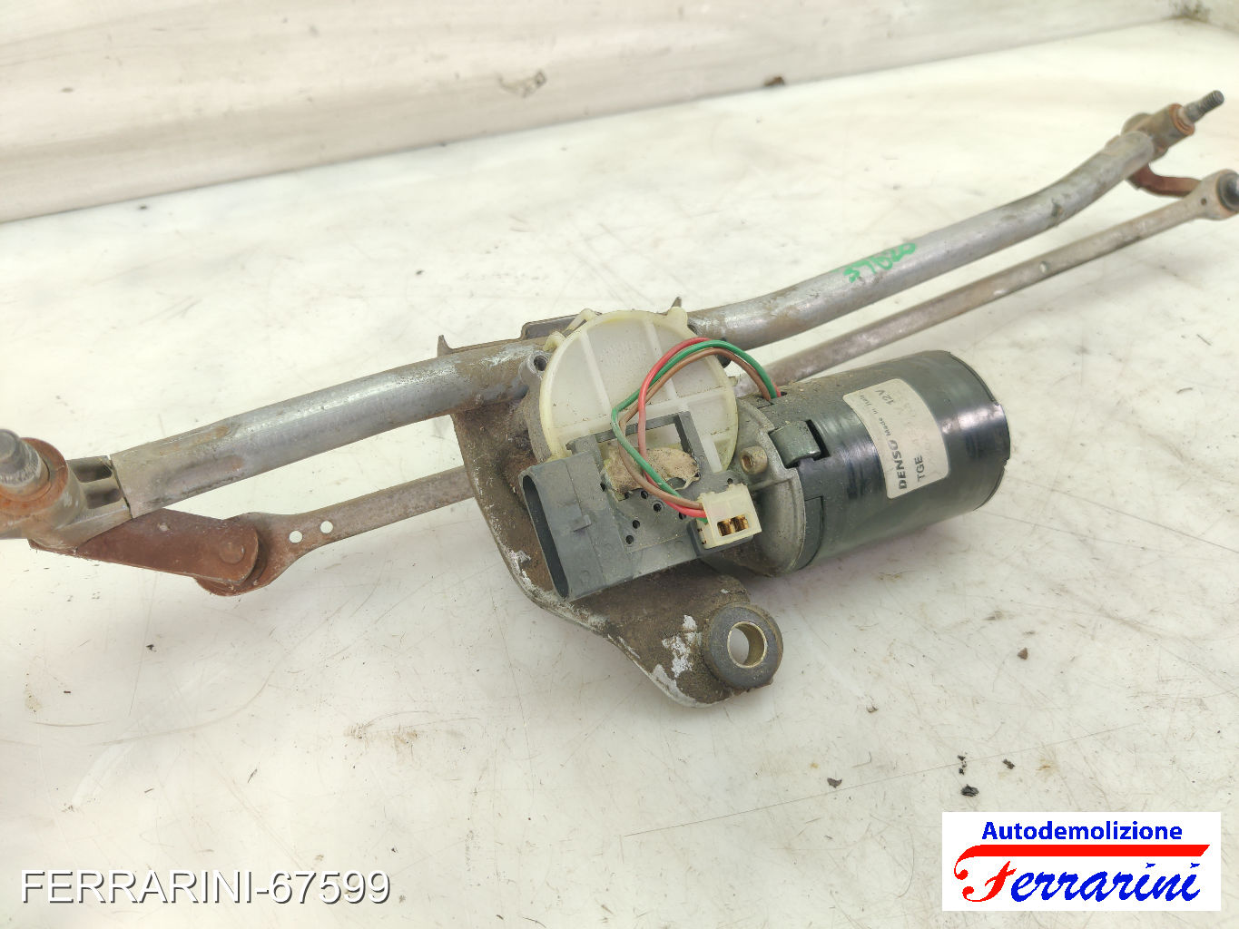 Spazzacqua Motorino Tergicristallo LANCIA LYBRA SW 839 1999-2001 anteriore 11