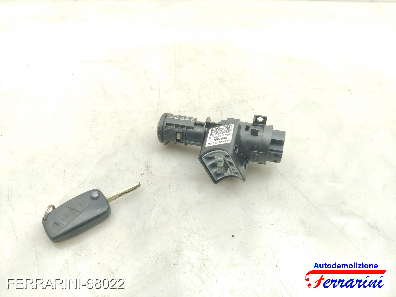 Bloccasterzo LANCIA YPSILON 843 2003-2011 00468453610, 169843, 090307