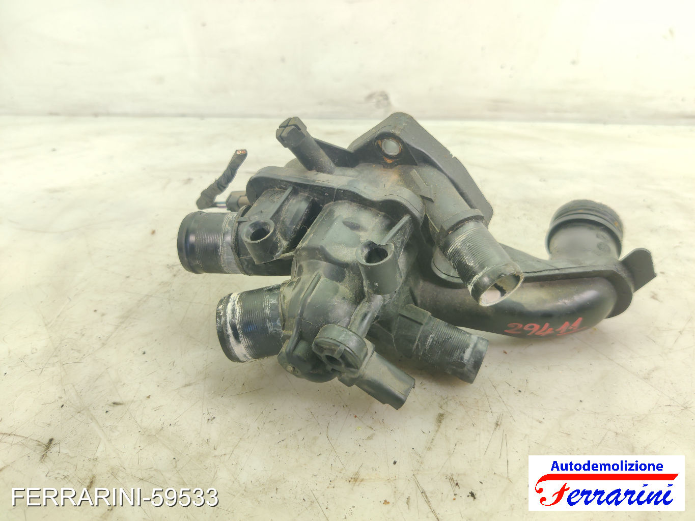 Termostato PEUGEOT 207 SW WK 1.6 16V 2007-2013 1336CC, 9808646980, 9810916880