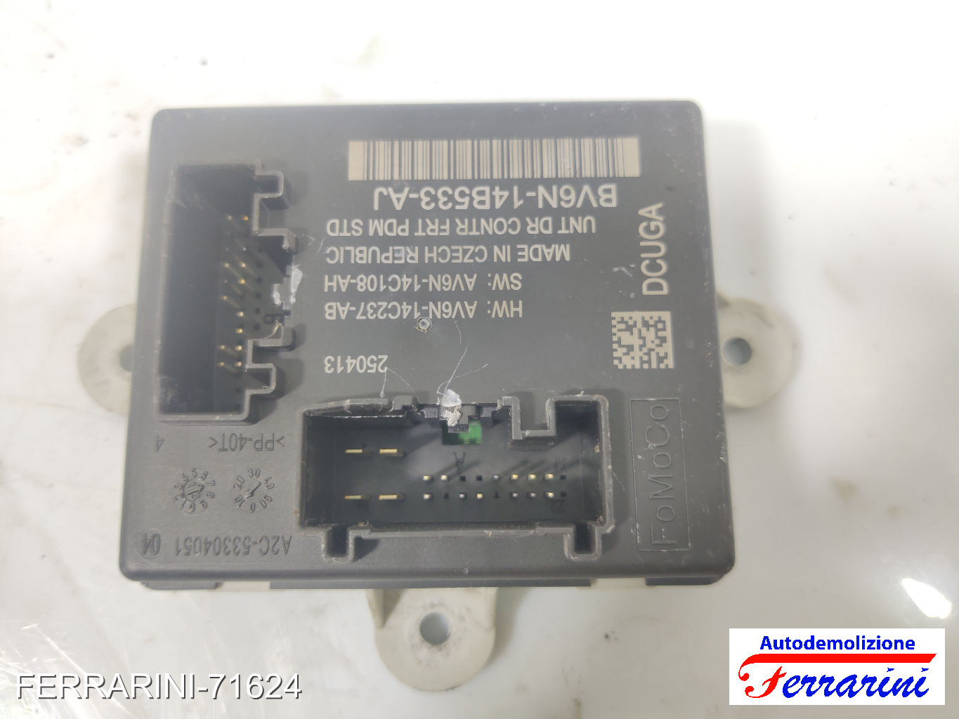 centralina porta FORD FOCUS 3 TURNIER 2010-2023 Frontale Destra 1865906, PP40T 6