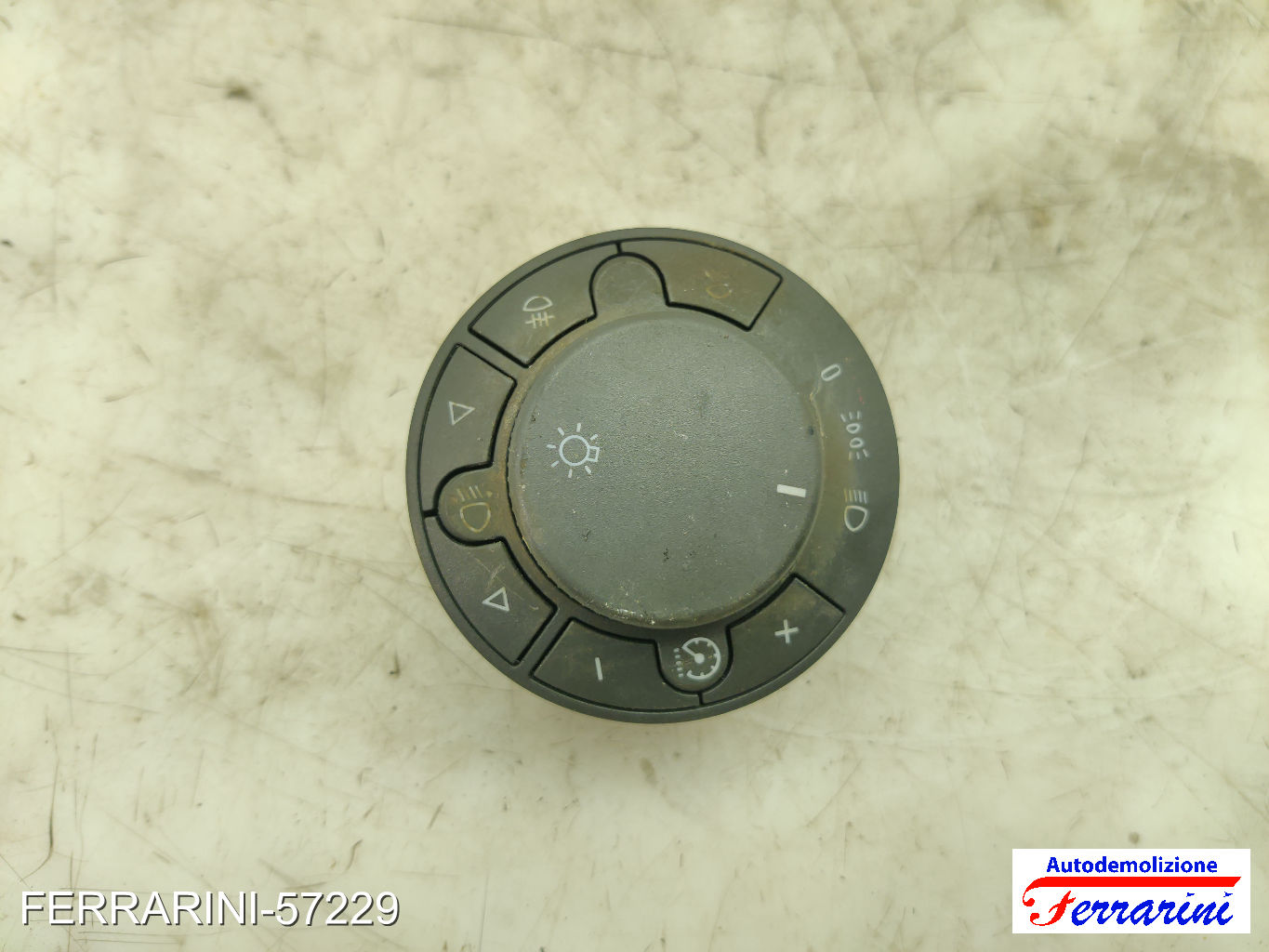 Interruttore Luci Fari OPEL CORSA D S07 2006-2014 13249396, 13249396EB 6