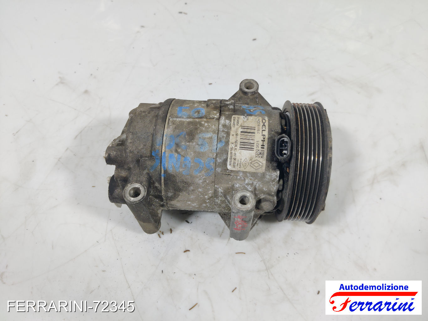 Compressore Clima RENAULT SCENIC 2 JM0/1 1.9 DCI 2005-2008 8200940837, 01140854 11