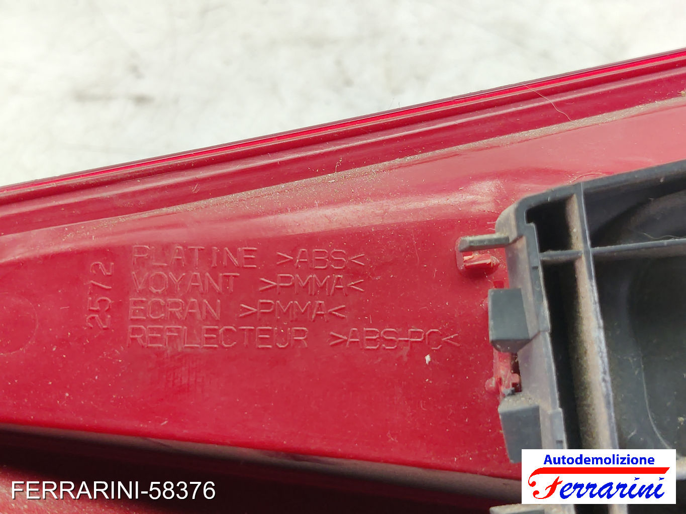 Fanalino Stop Posteriore CITROEN C3 1 FC, FN 2002-2009 sinistro, sx 6350Q3