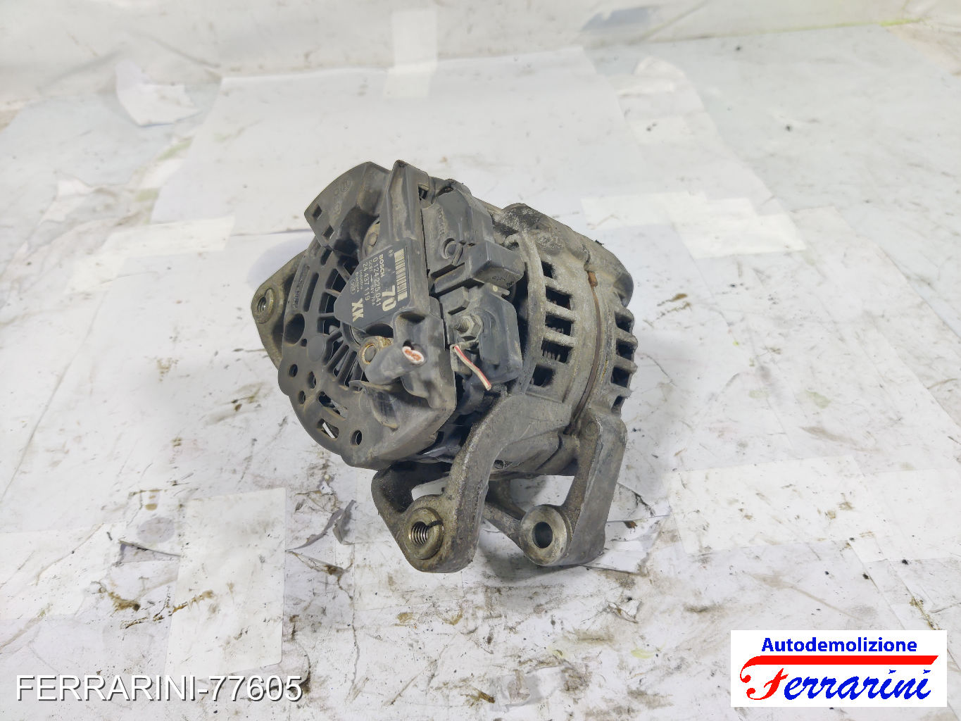 Alternatore OPEL AGILA A H00 1.0 2003-2007 24437119, 0124225041, 6204102
