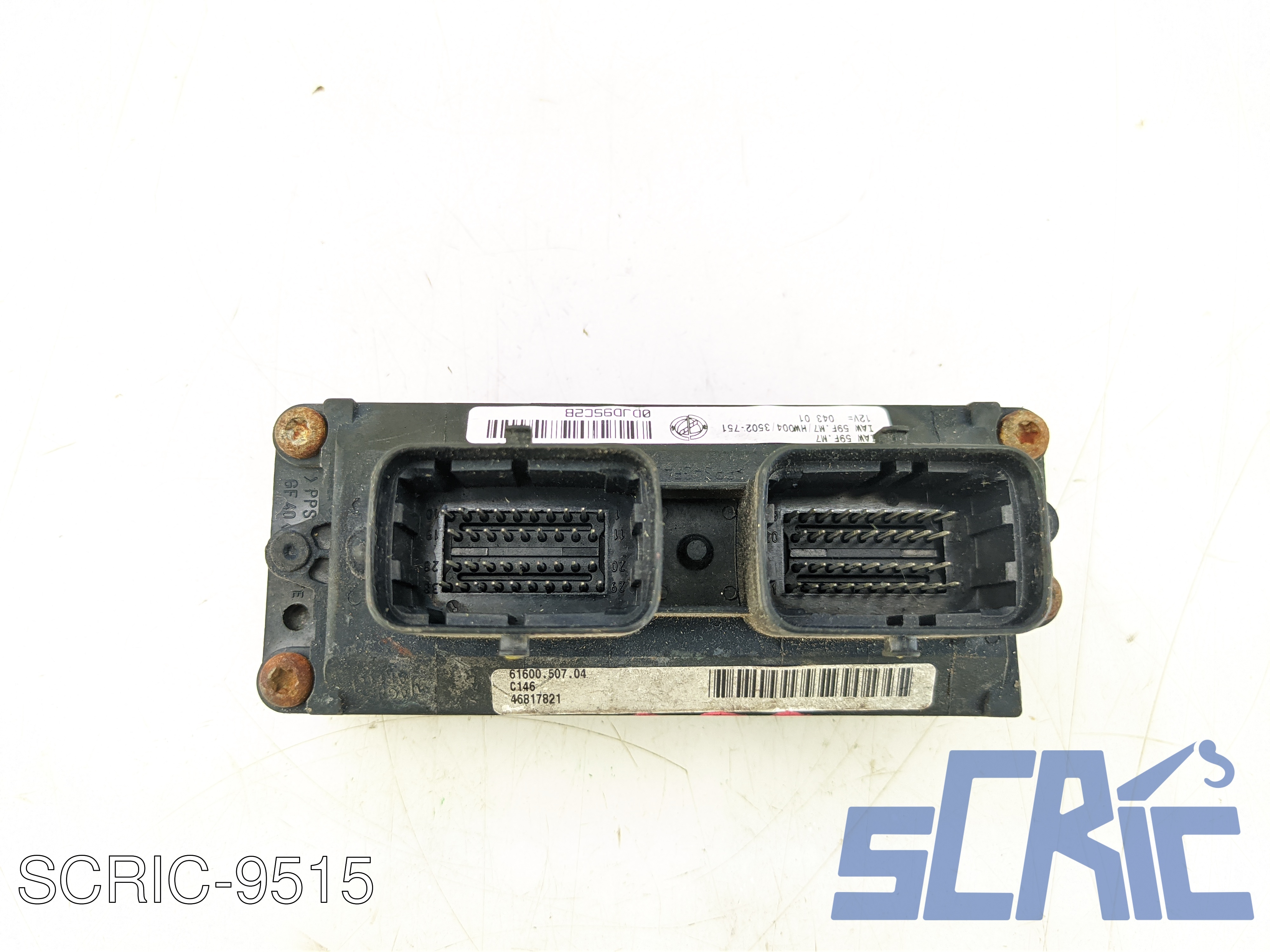 Centralina Motore FIAT SEICENTO 600 187 1.1 1998-2010 46817821, 0DJD95C2B