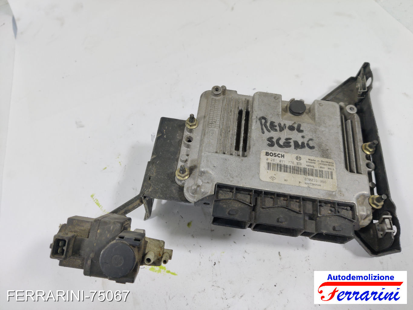 Centralina Motore RENAULT SCENIC 2 JM0/1 1.9 DCI 2003-2006 8200391966