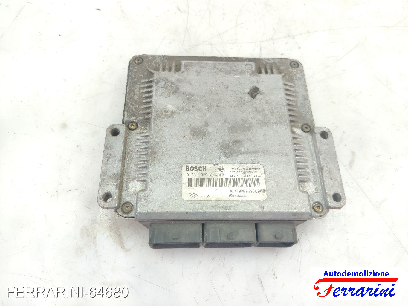 Centralina Motore RENAULT MEGANE 2 LM0/1 1.9 DCI 2003-2005 0281010819 8