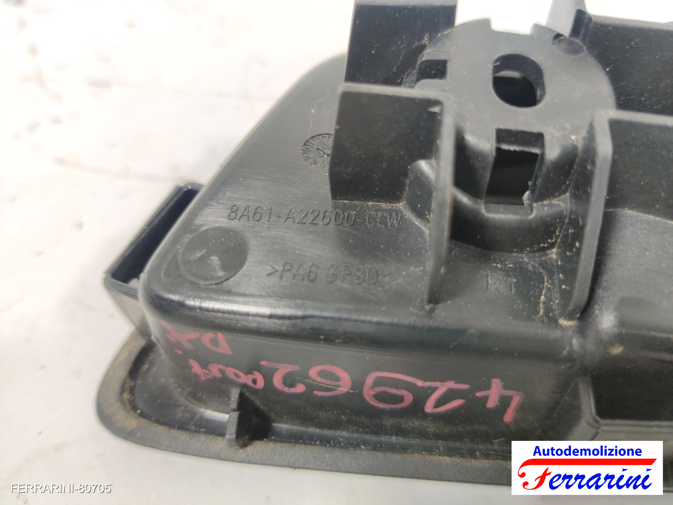 Maniglia Porta Interna FORD FIESTA 6 CB1, CCN 2008-2012 destra, dx, posteriore