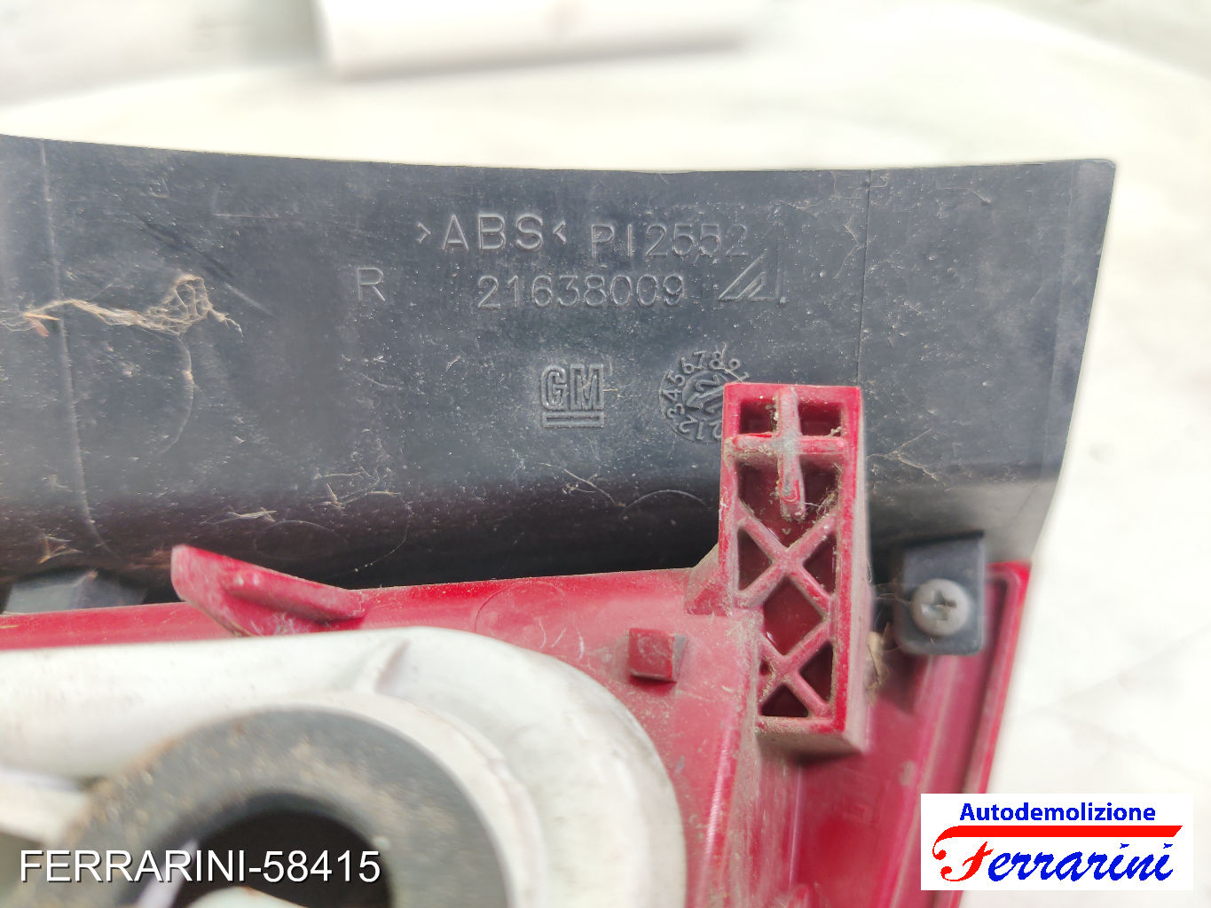 Fanalino Stop Posteriore OPEL MERIVA B S10 2010-2014 destro, dx, posteriore 6
