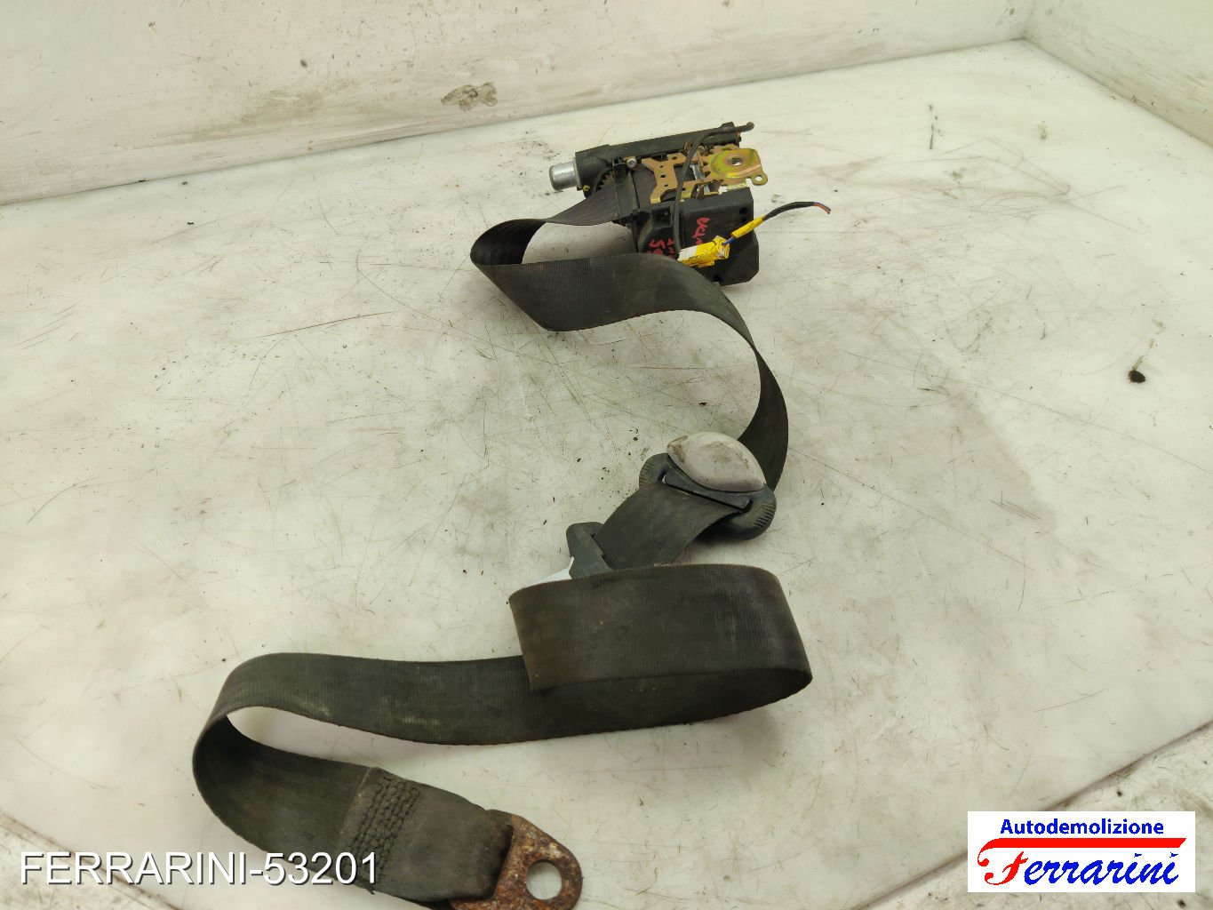 Cintura Di Sicurezza VW SHARAN 7M6, 7M8, 7M9 1996-2000 destra, dx, frontale