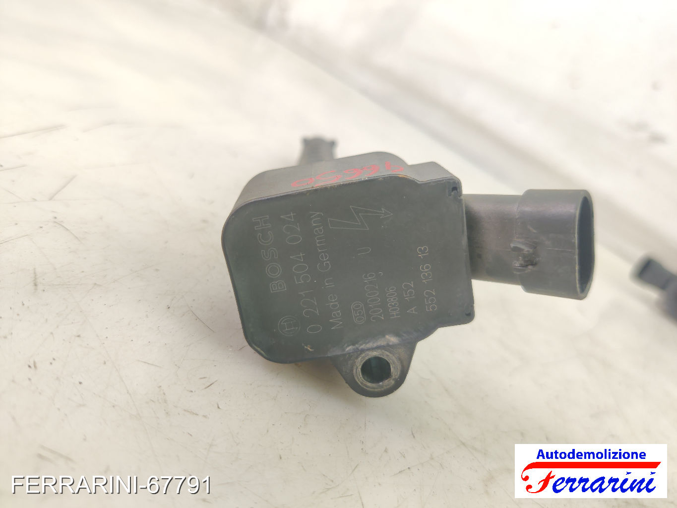 Bobina Di Accensione ALFA ROMEO MITO 955 1.4 BI-FUEL 2009-2016 55213613 7