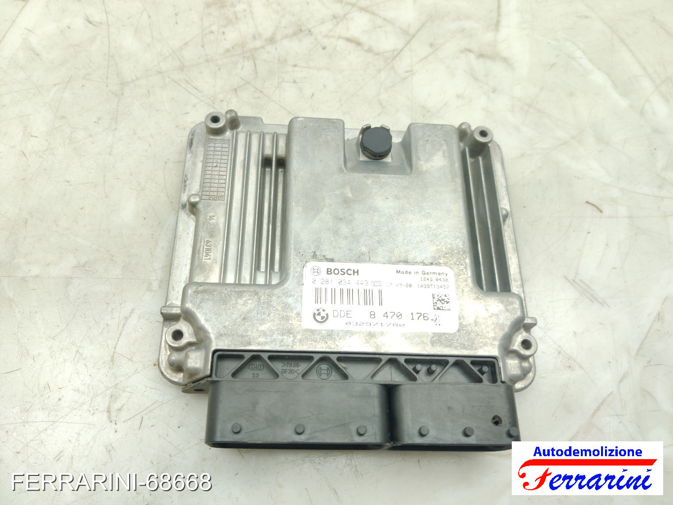 Kit Accensione BMW X1 F48 SDRIVE 18D 2015-2023 0281039026 18