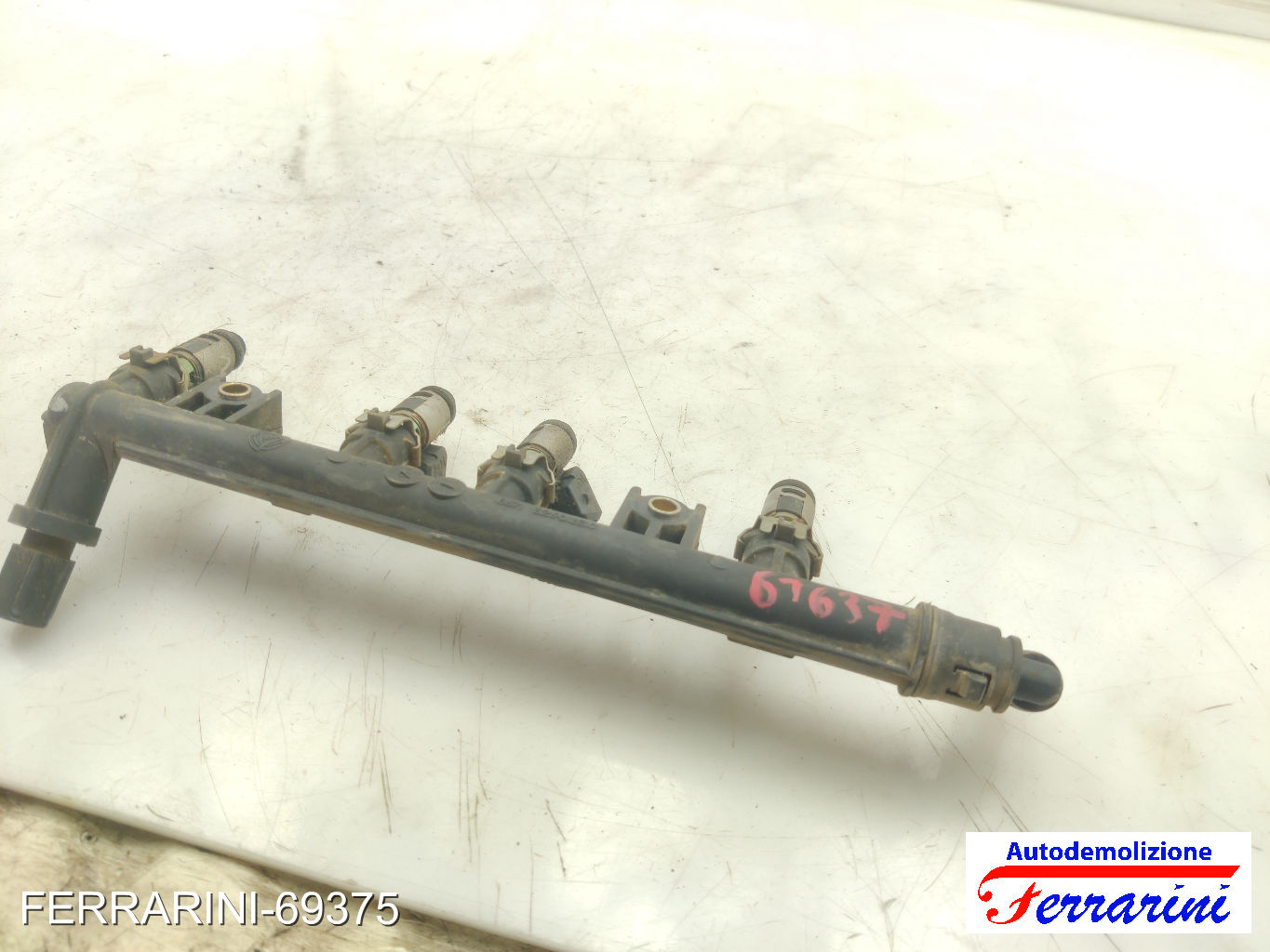 Flauto Iniettori FIAT SEICENTO 600 187 1.1 1998-2010 71729224, 71718655 6