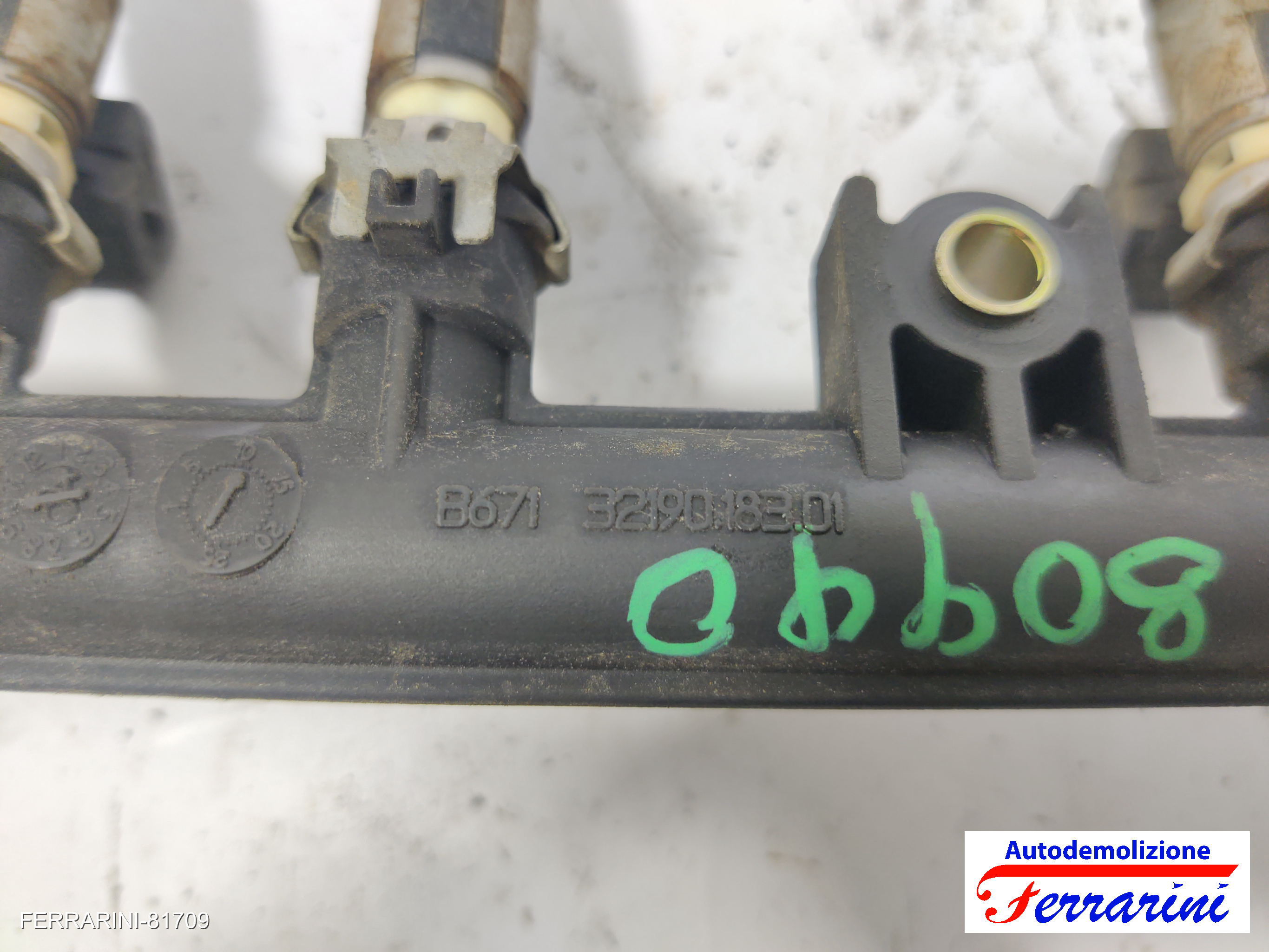 Flauto Con Iniettori LANCIA YPSILON 843 1.2 2003-2011