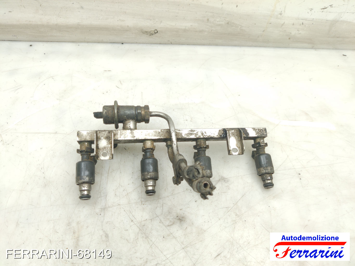 Flauto Con Iniettori OPEL CORSA B S93 1.4I 1993-2000 17089116