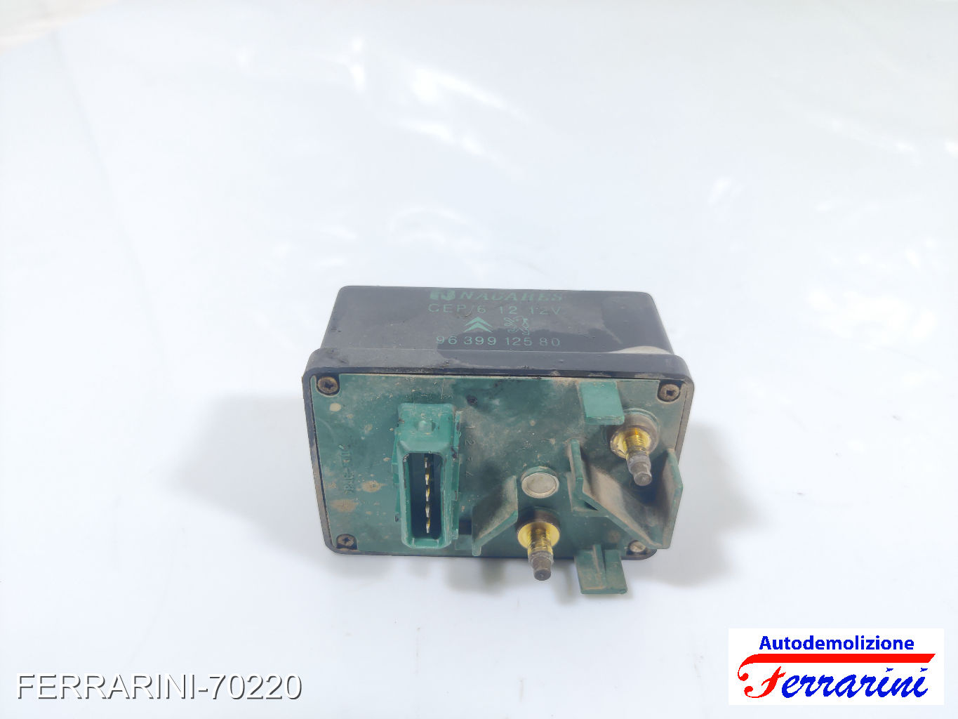 Centralina Candelette CITROEN BERLINGO M 1.9 D 70 1999-2011 9619039780, CEP612 6