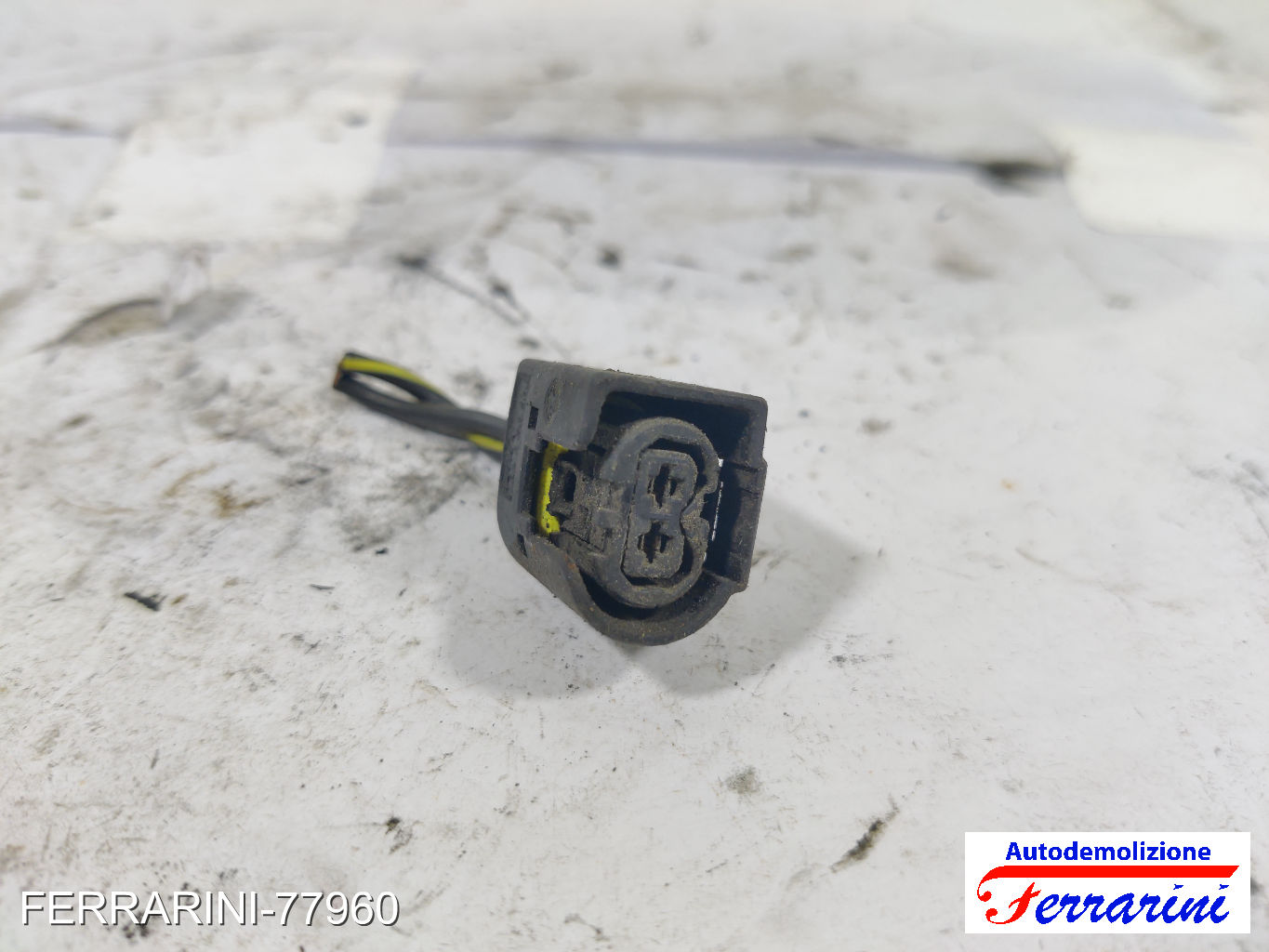 Connettore elettrico due poli MERCEDES SLK R170 200 KOMPRESSOR 2000-2004 8