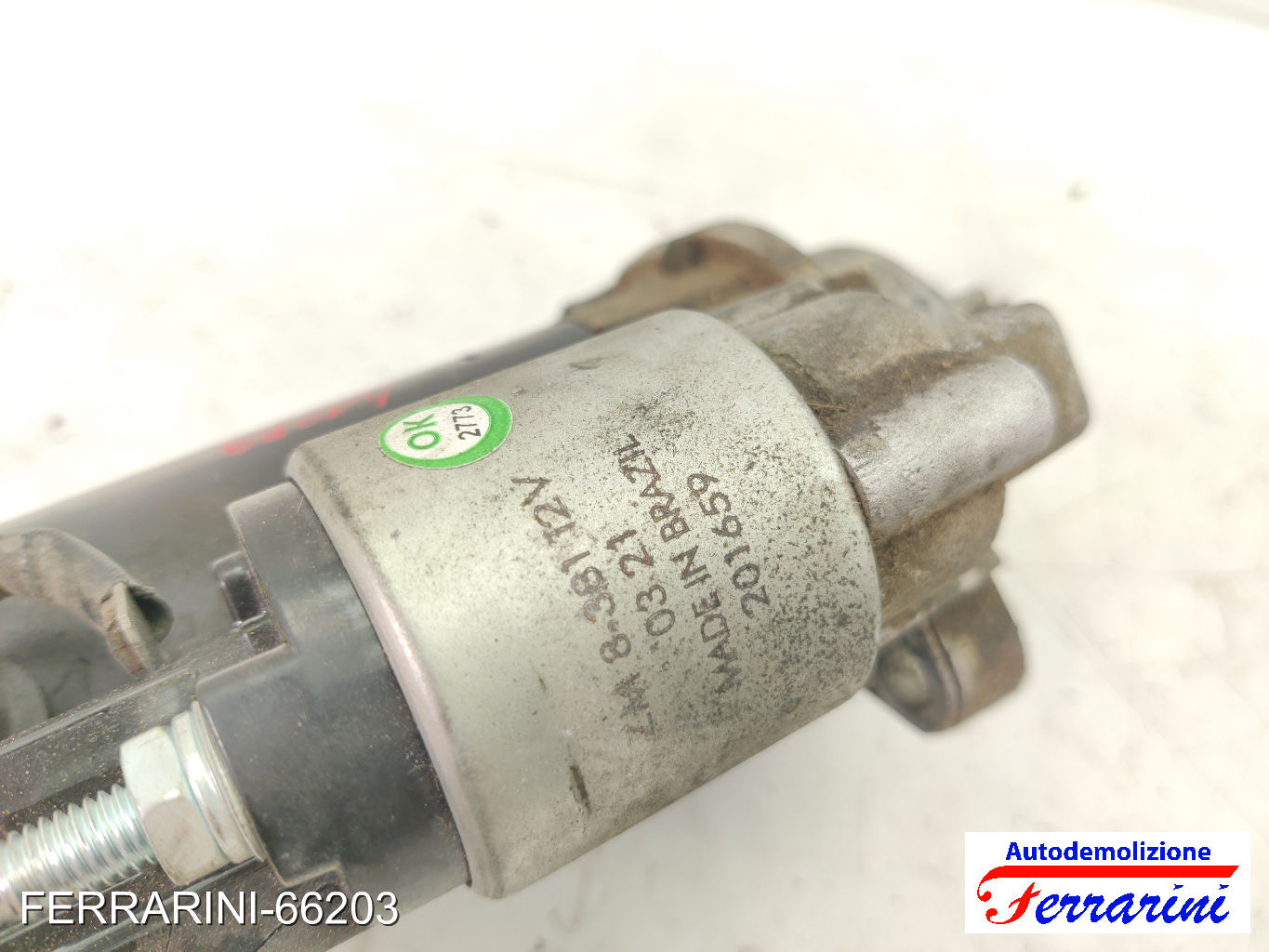 Motorino Avviamento AUDI A3 8P1 2.0 TDI 16V 2003-2012 02M911023P, 02E911023H