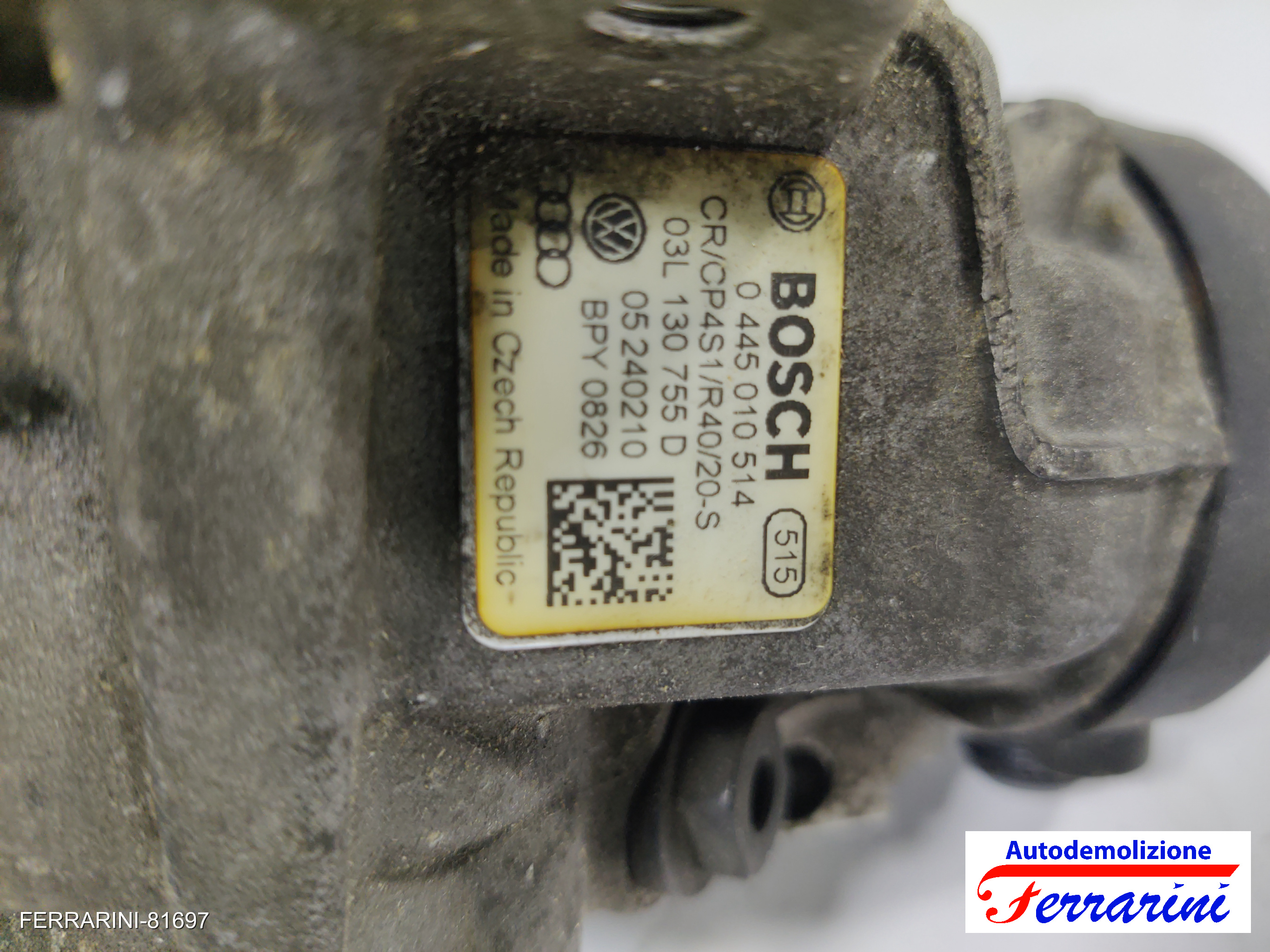 Pompa Alta Pressione Iniezione SKODA YETI 5L 2.0 TDI 2009-2017