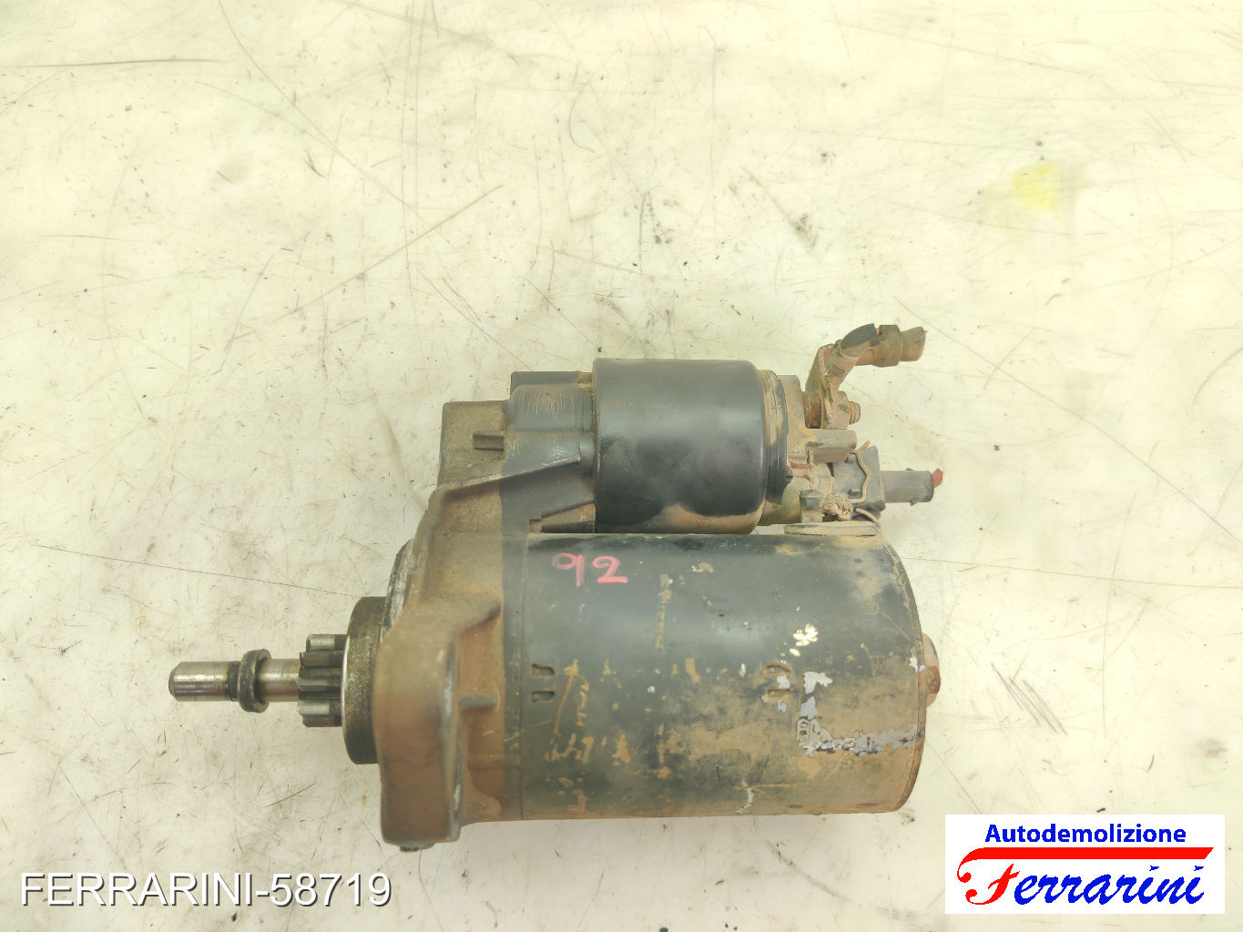 Motorino Avviamento VW GOLF 3 VARIANT 1H5 1.6 1994-1999 0001112038, 020911023M 9