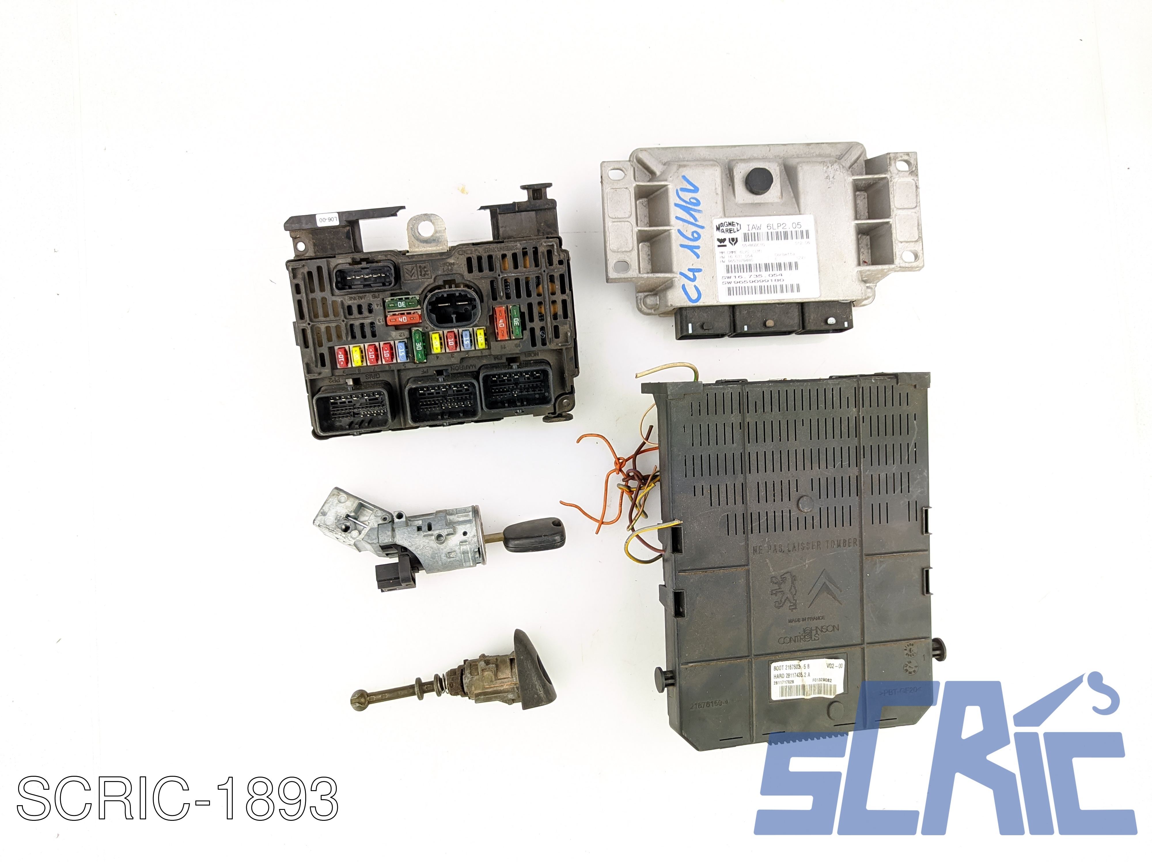 Kit Accensione CITROEN C4 COUPE LA 1.6 16V 2004-2011 9653979480