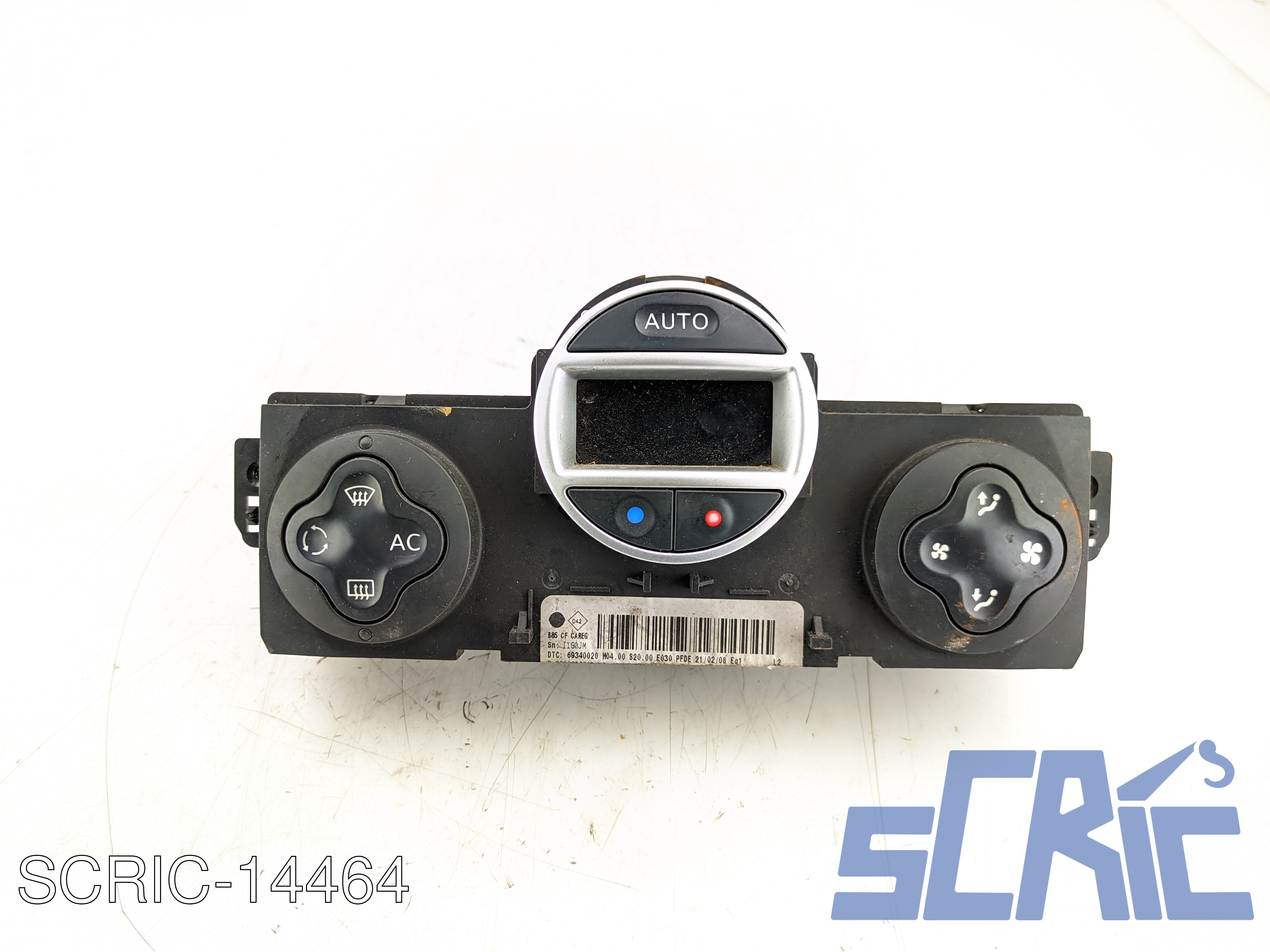 automatico Tastiera Clima RENAULT CLIO 2 BB, CB 2004-2012 anteriore, frontale