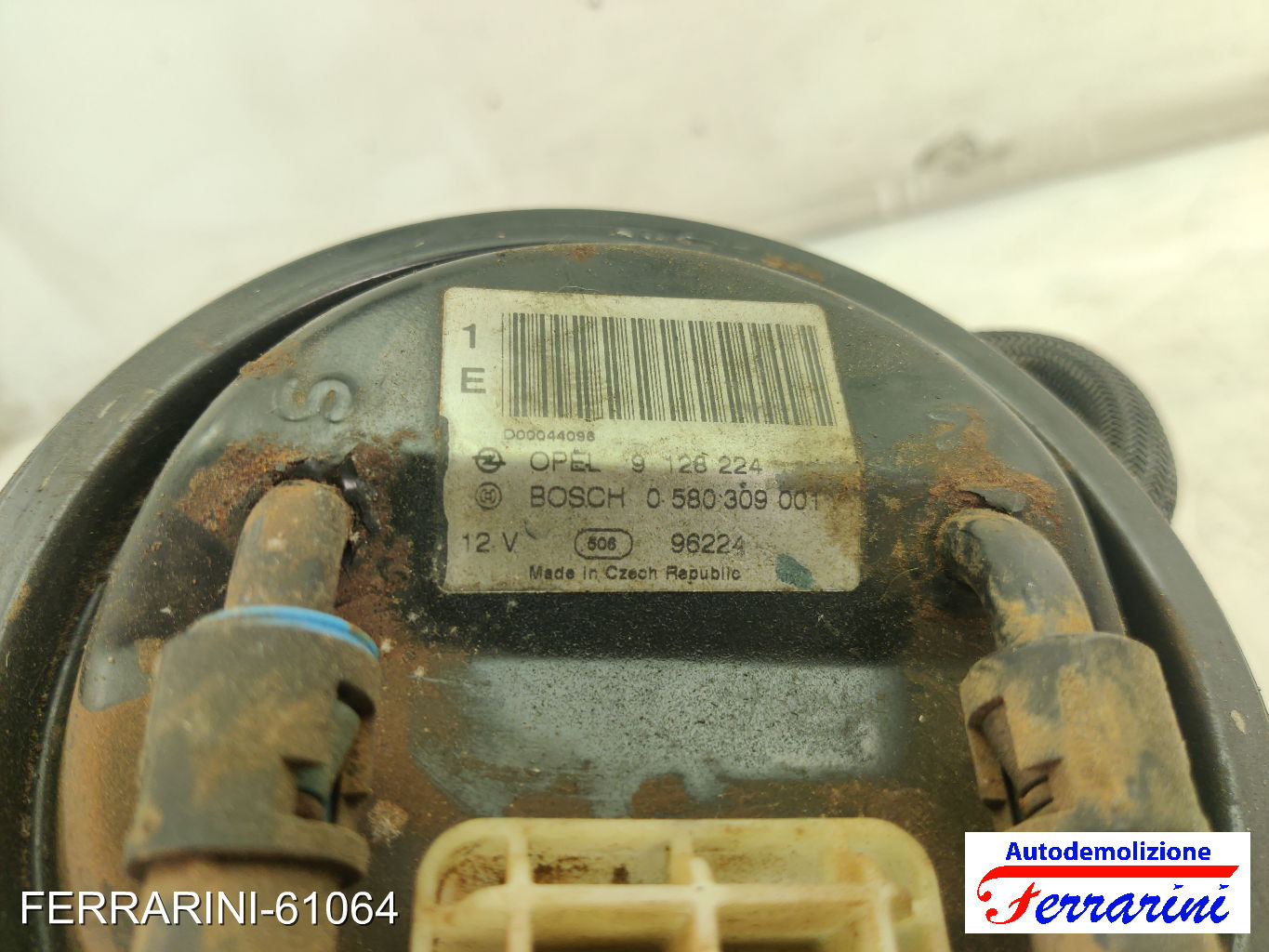 Cestello Pompa Galleggiante Serbatoio OPEL ASTRA G T98 1.6 1998-2000 9128224 7
