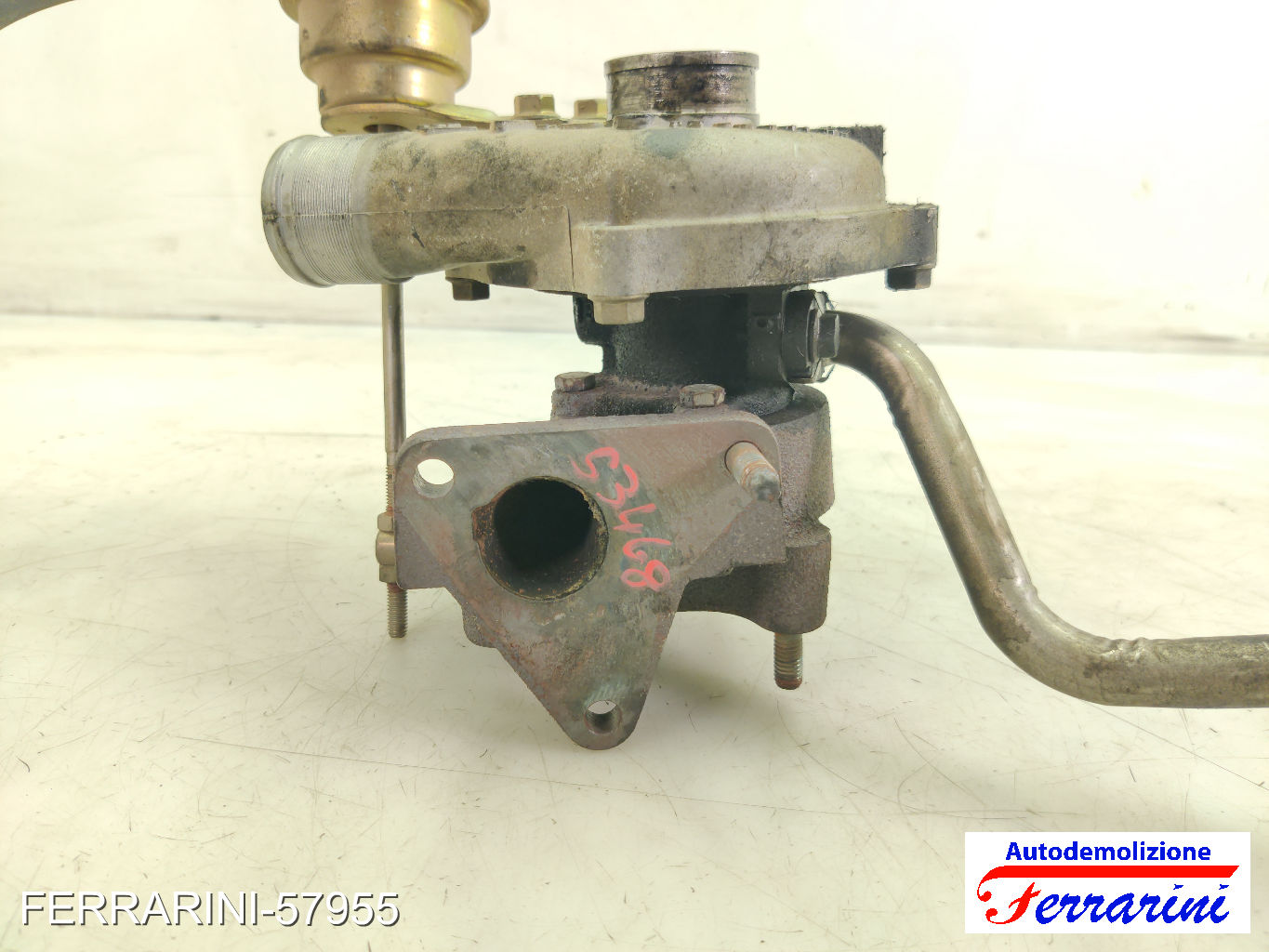 Turbina NISSAN MICRA 3 K12 1.5 DCI 2003-2010 54359700002, 5397, 7701473673 14