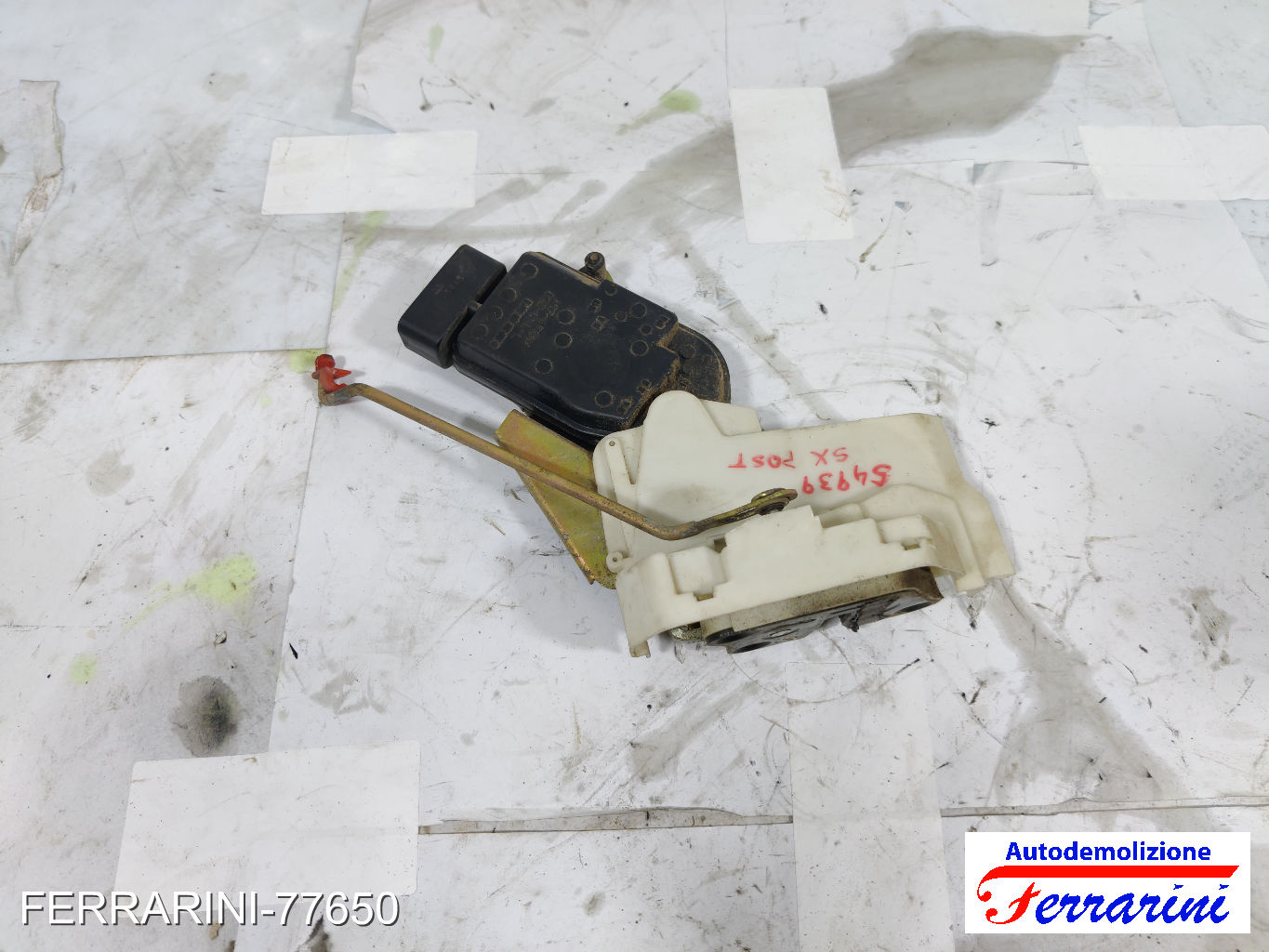 Serratura Porta OPEL AGILA A H00 2003-2007 sinistro, sx, posteriore, post
