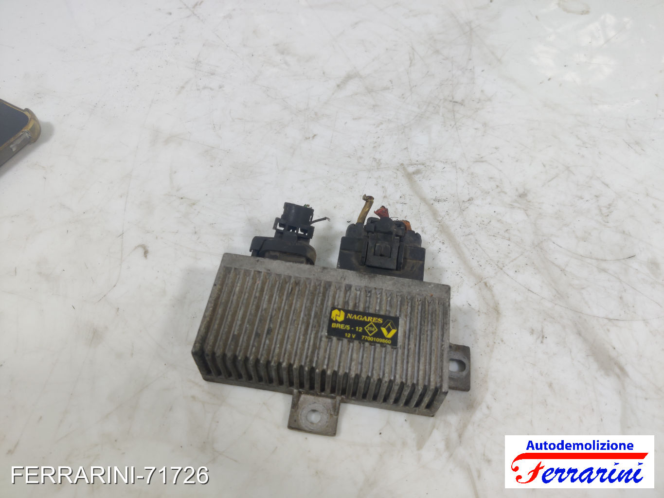 Centralina Candelette RENAULT CLIO 2 BB, CB 1.9 D 1998-2005 7700109860
