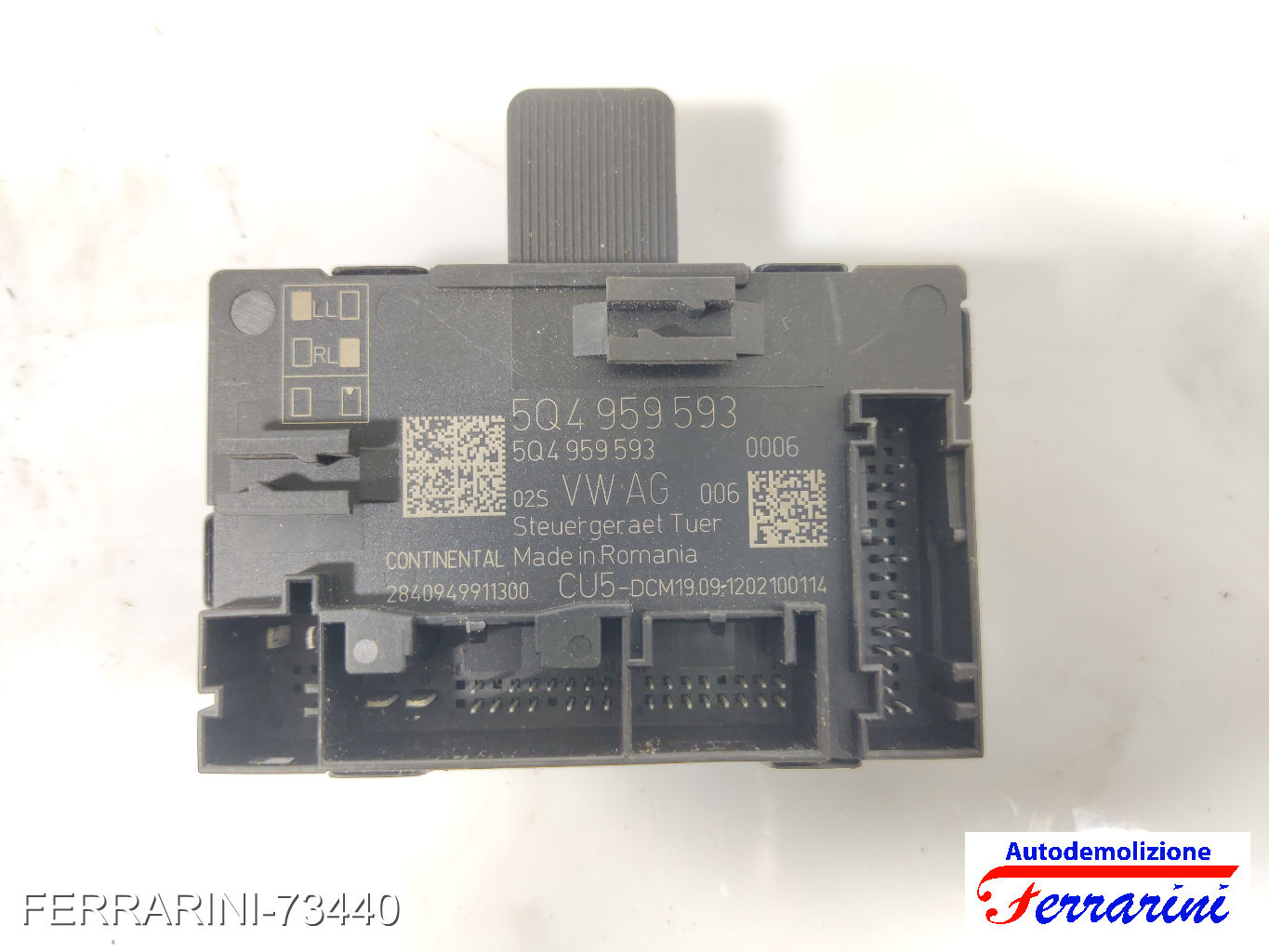 Centralina Porta Sportello VW GOLF 7 5G1, BE1, BE2, BQ1 2012-2020 sinistra, sx