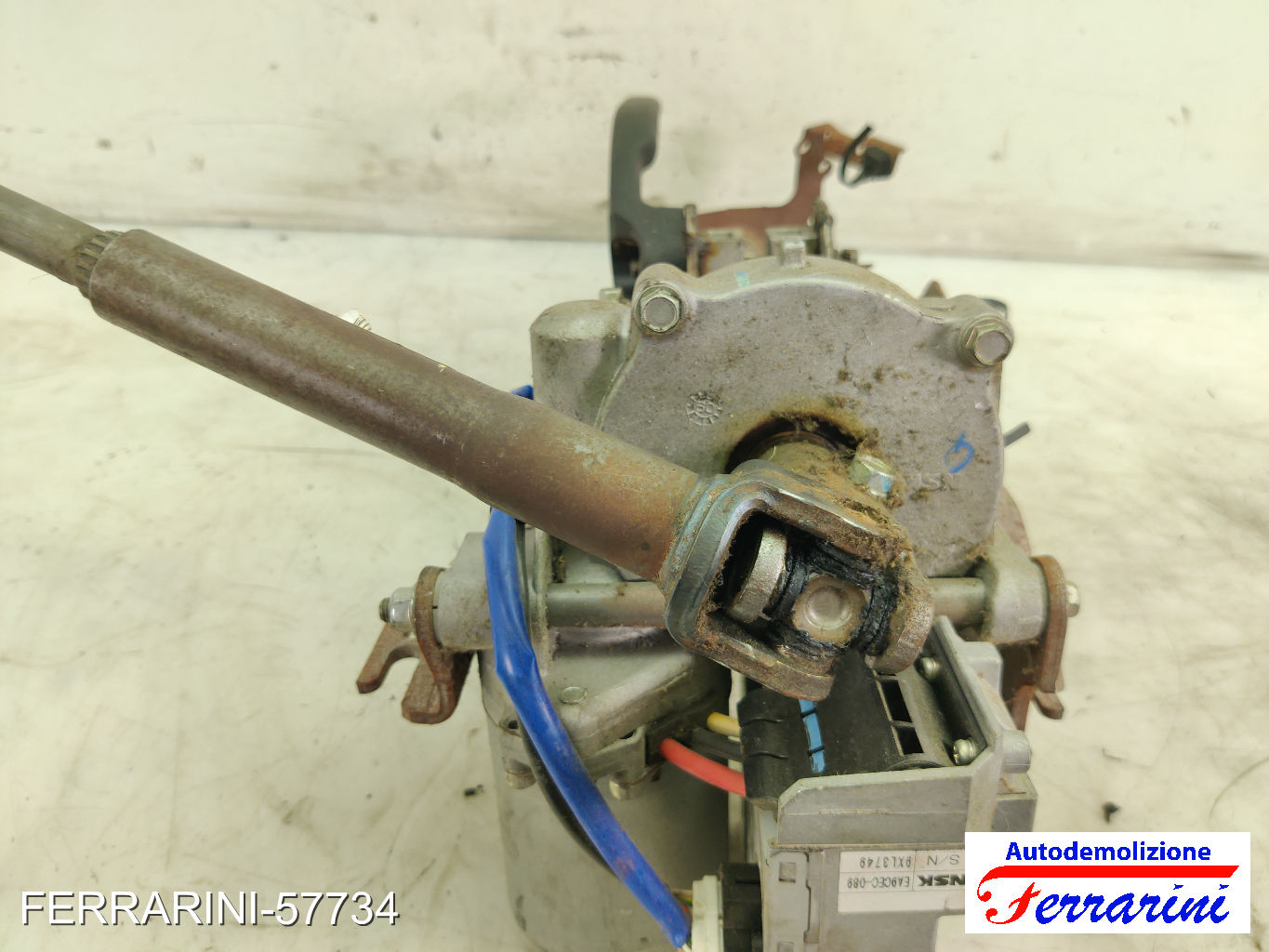 Canna Piantone Sterzo NISSAN QASHQAI 1 J10, JJ10E, NJ10 2010-2013 48810EY40B 6