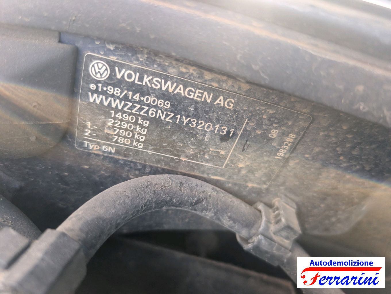 Vw Polo 6N2 1.4 16V 75CV 1999-2001