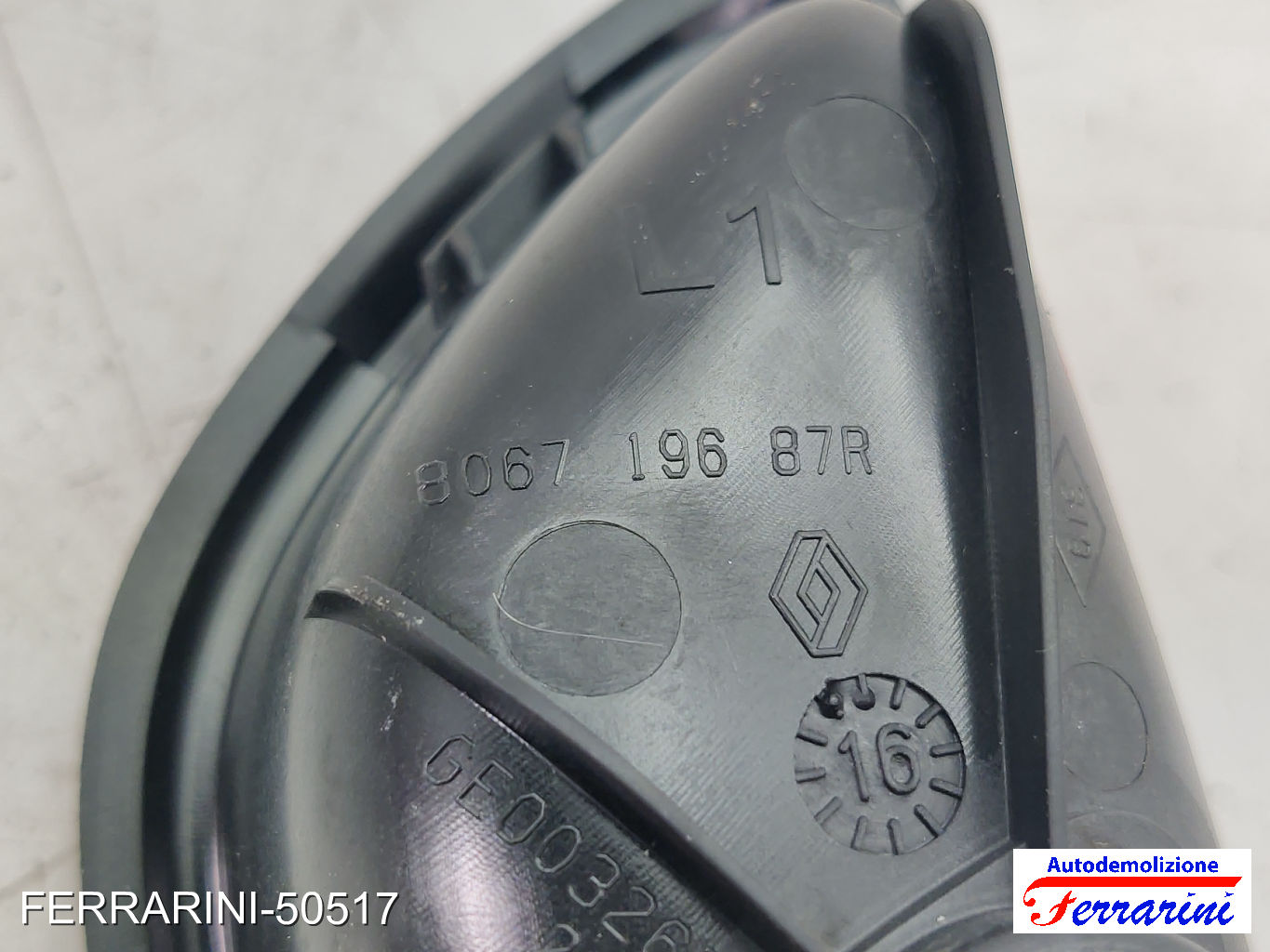 Maniglia Porta Interna RENAULT MEGANE 4 B9A M N 2015-2023 sinistra, sx