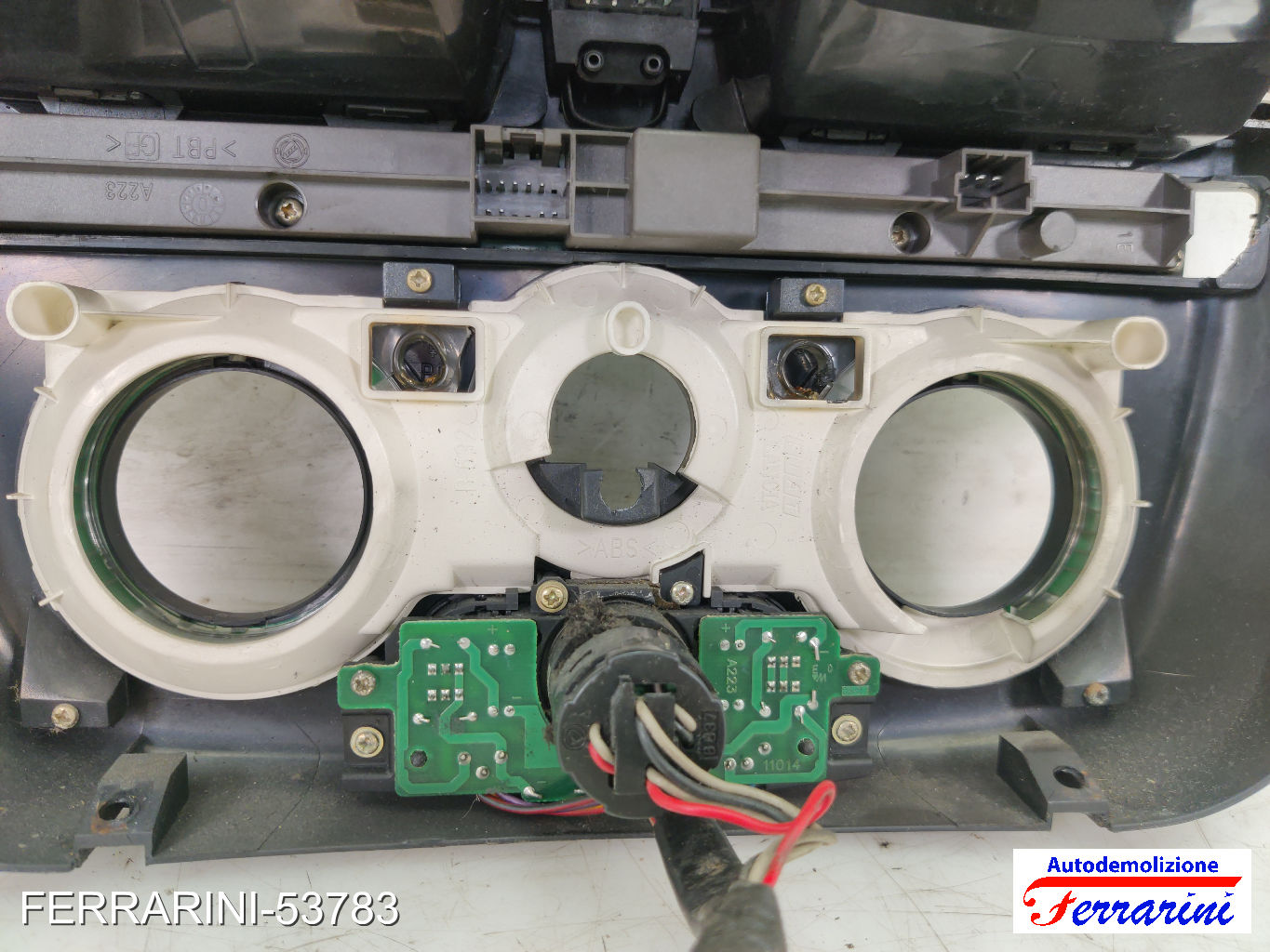 Bocchetta Areazione FIAT BRAVA 182 2000-2001 anteriore, frontale centrale, ant 9