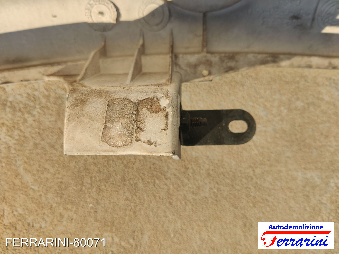 fascia superiore abaglianti Paraurti FIAT MULTIPLA 186 2001-2002 Frontale 16