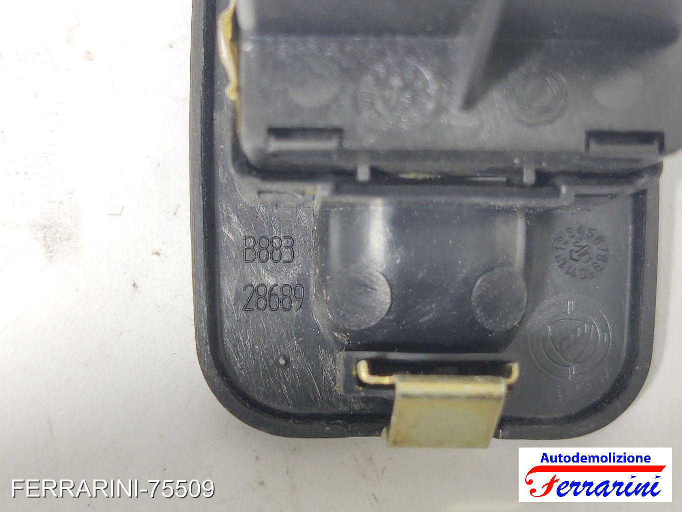 Pulsantiera Tastiera Alzavetro LANCIA YPSILON 843 2003-2011 destra, dx, frontale