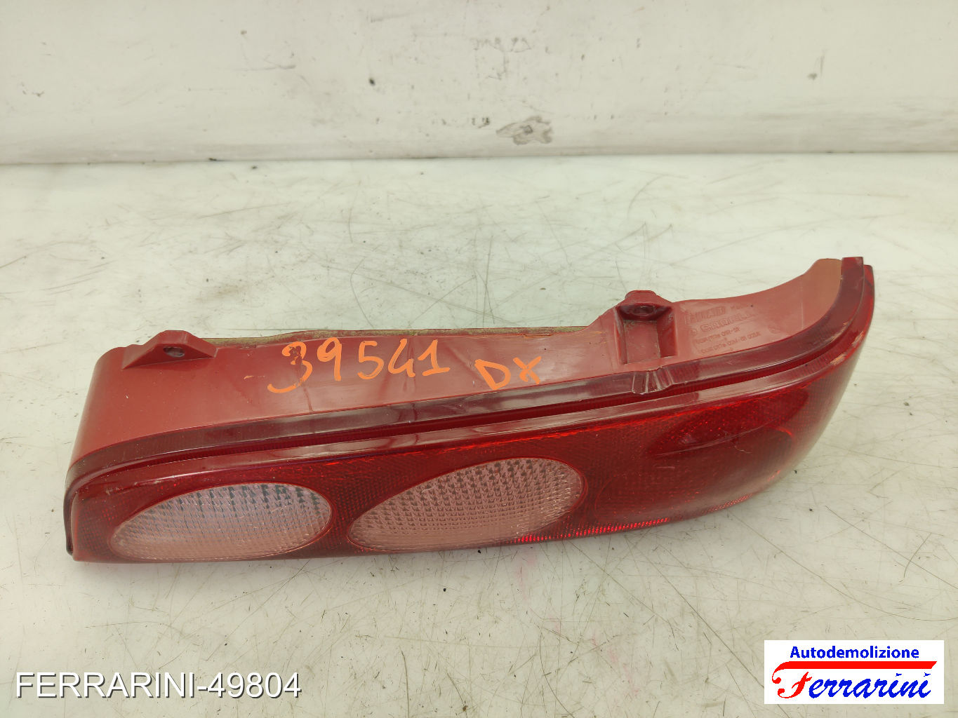 Fanalino Stop Posteriore FIAT SEICENTO 600 187 1998-2010 destro, dx 46511337 8