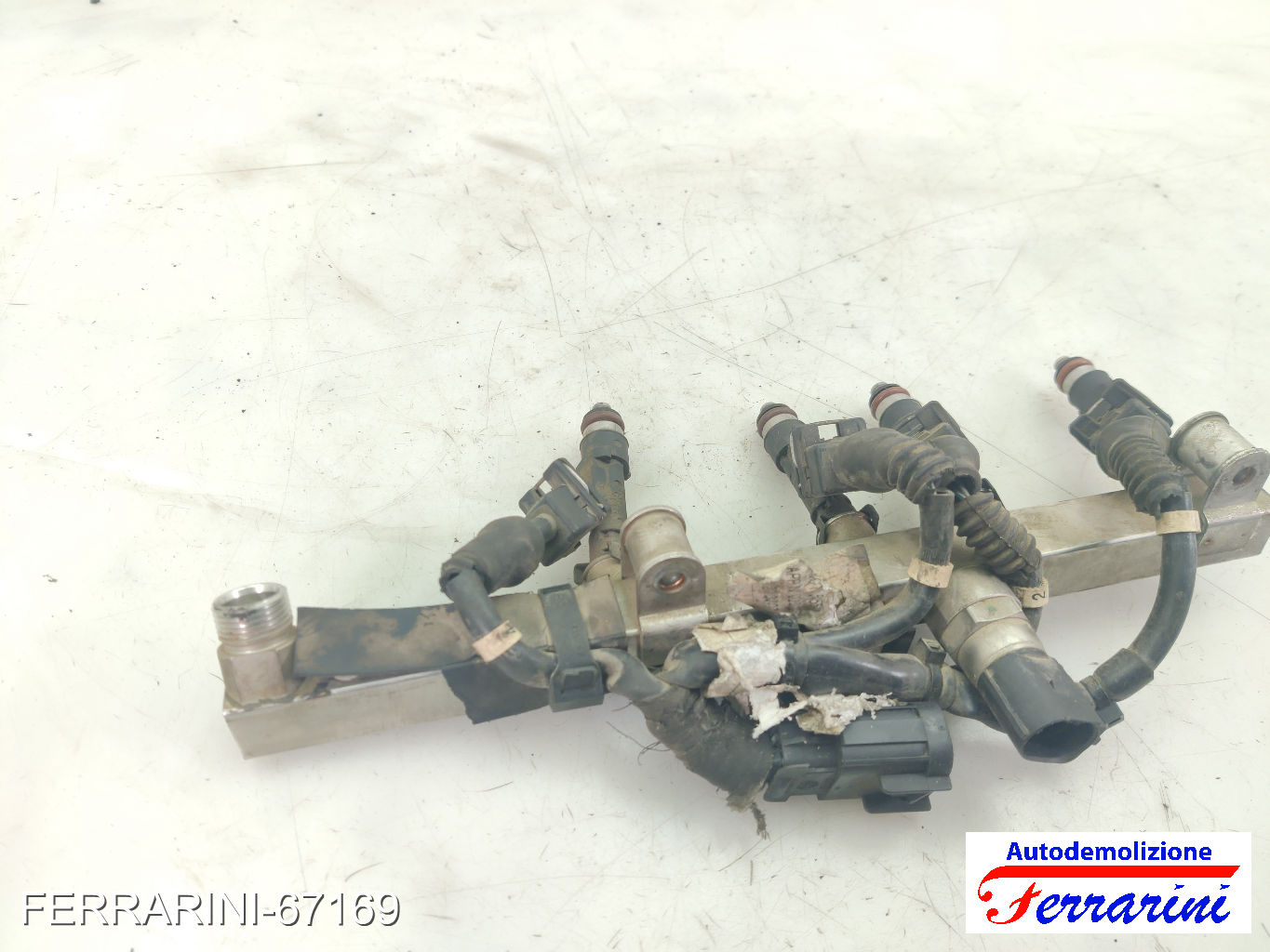 Flauto Con Iniettori FIAT PUNTO 188 1.2 NATURAL POWER 2003-2012 71729224