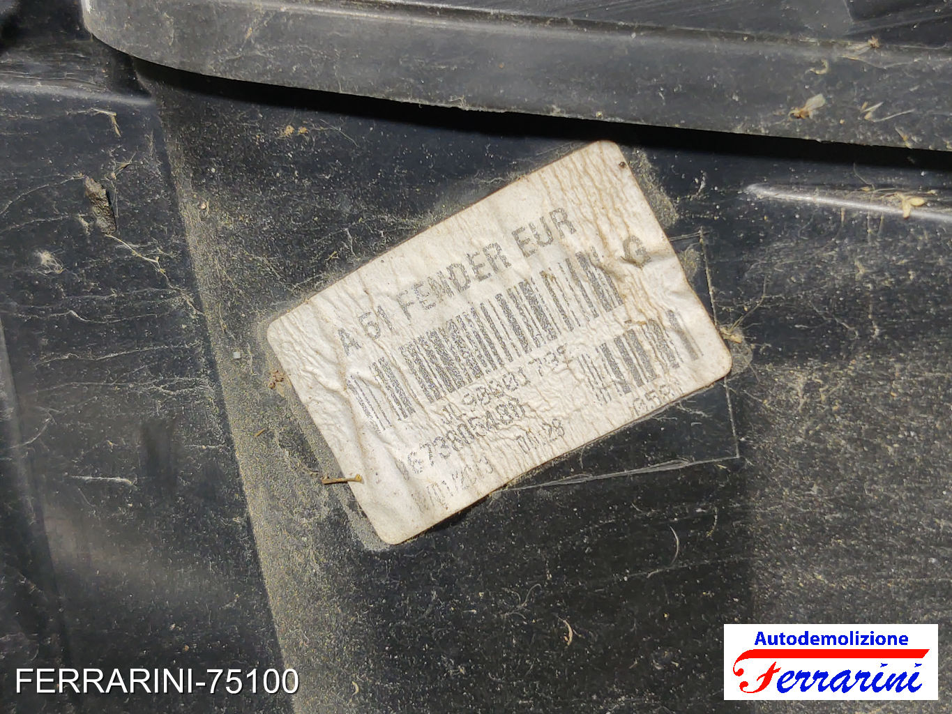 Fanalino Stop Posteriore CITROEN C3 2 SC 2009-2013 sinistro, sx 6350KQ 9