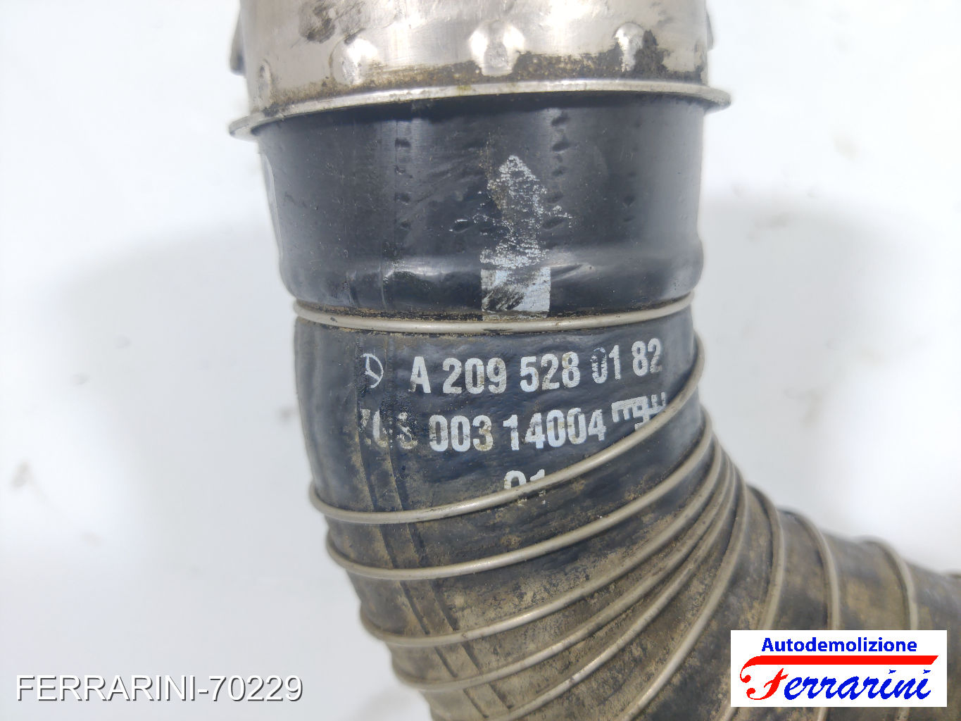 tubo aspirazione MERCEDES CLK C209 200 KOMPRESSOR 2002-2009 A2095280182 6